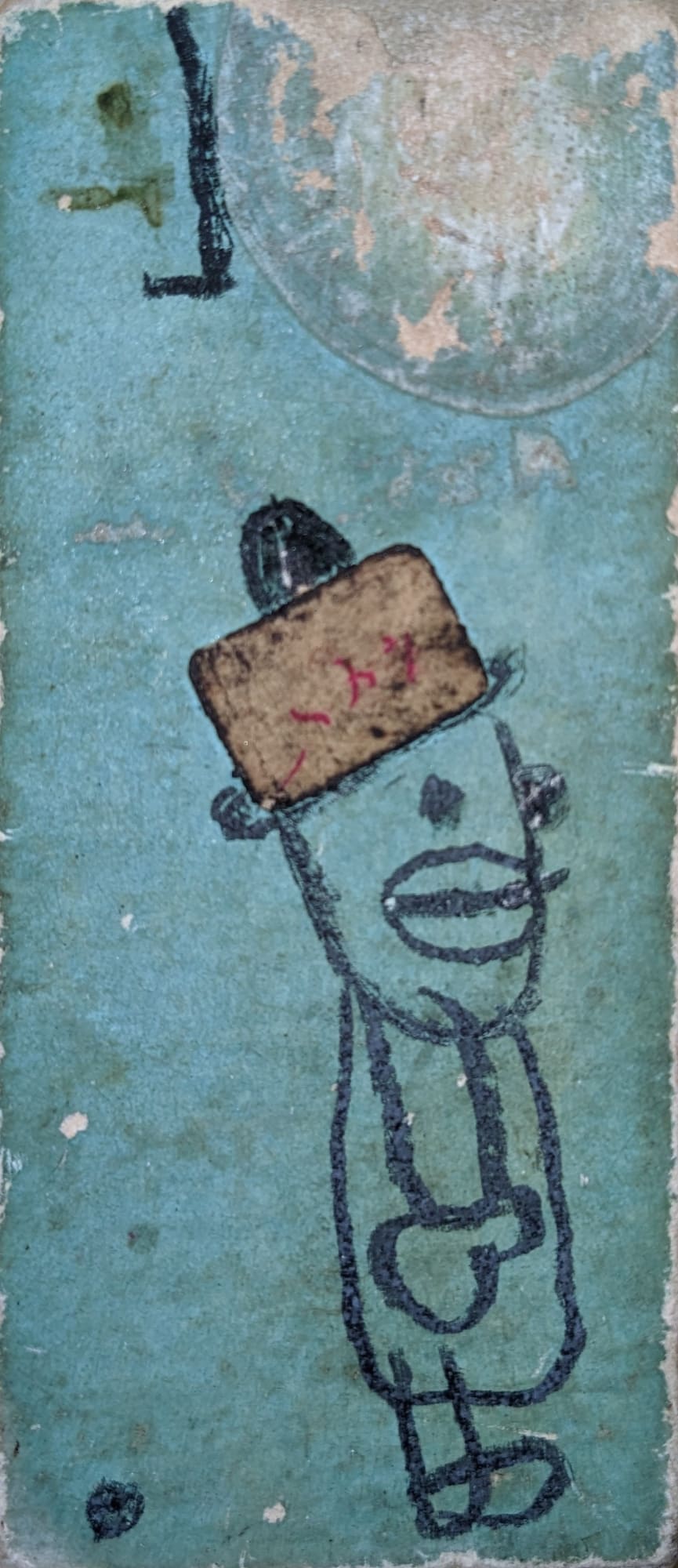 W. Tucker, Man with two hats, 2020