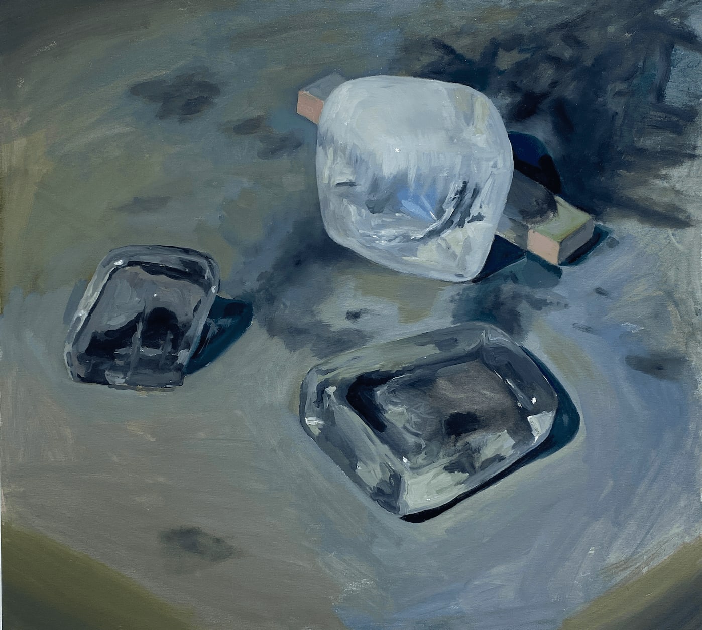 Greta Waller, Three Blocks Ice, 2014