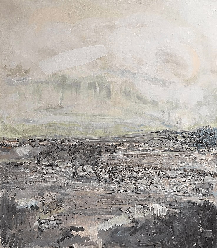 Suzy Spence, Pink Drag Hunt, 2019