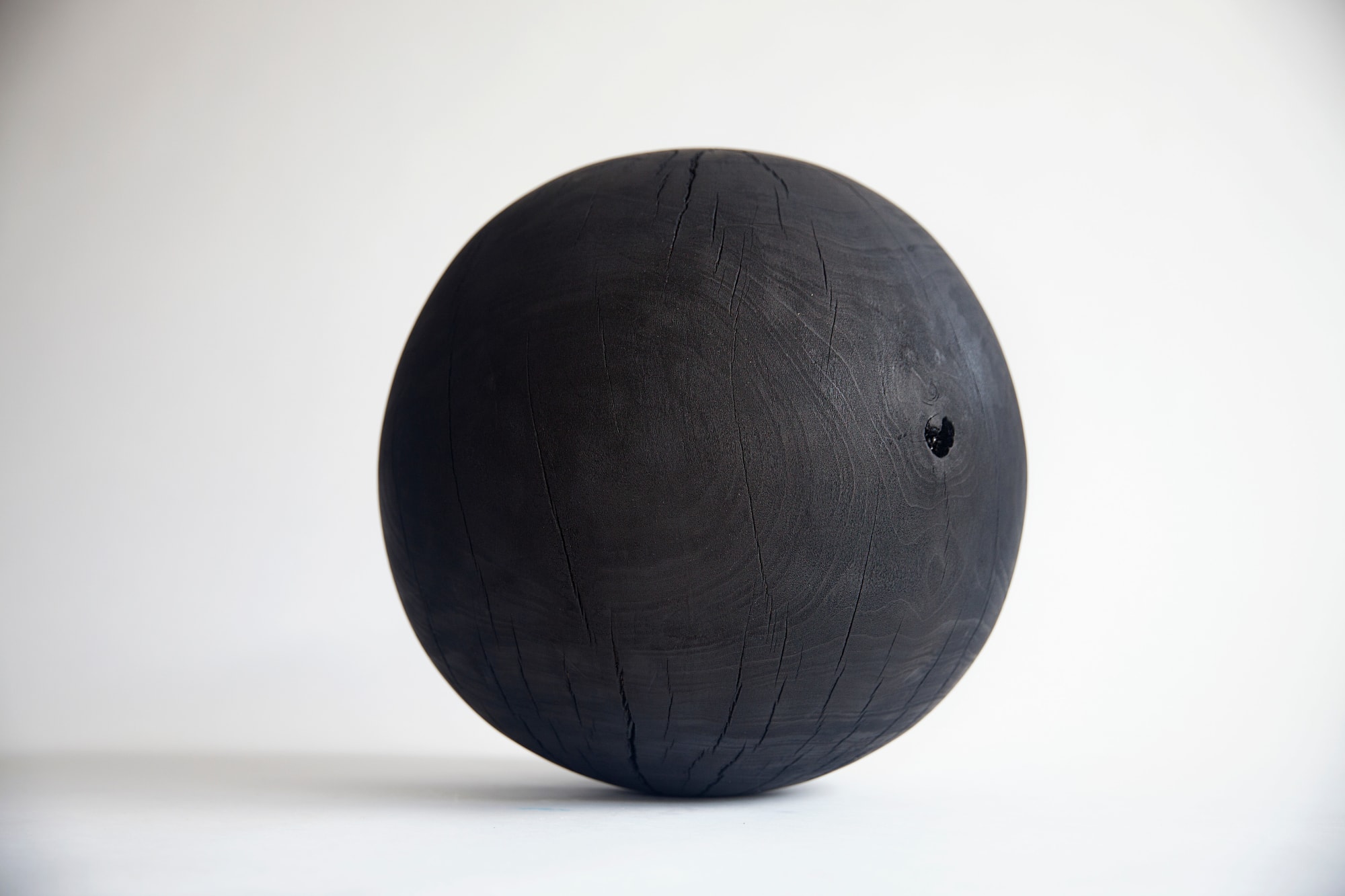 Jonah Meyer, Wooden Sphere No. 5, 2022
