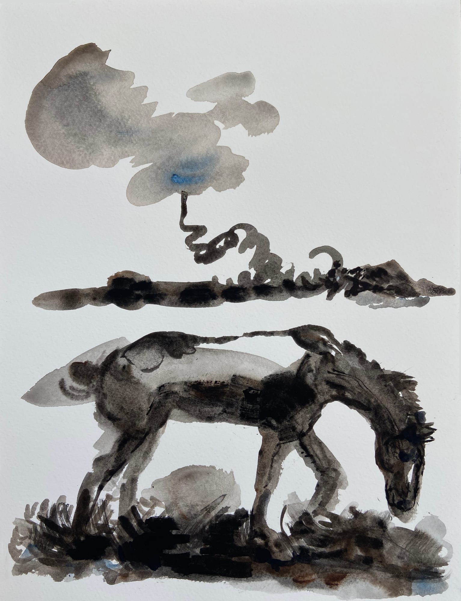 Suzy Spence, Horse and Cloud, 2021