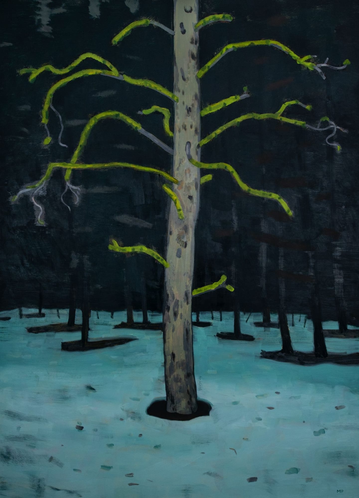 Mike Piggott, Wiggly Green, 2018