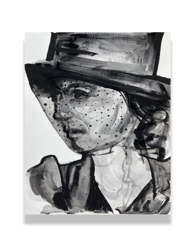 Suzy Spence, Widow with Dotted Veil, 2017