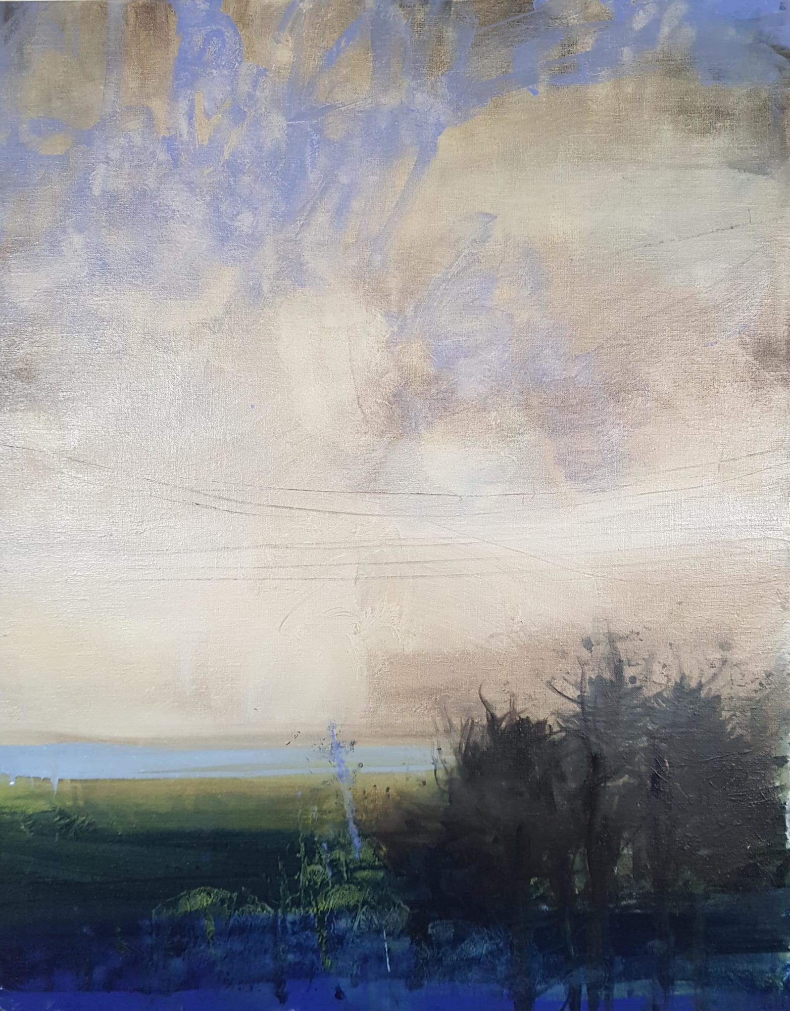 Patricia Burns, Sea Road I , 2021