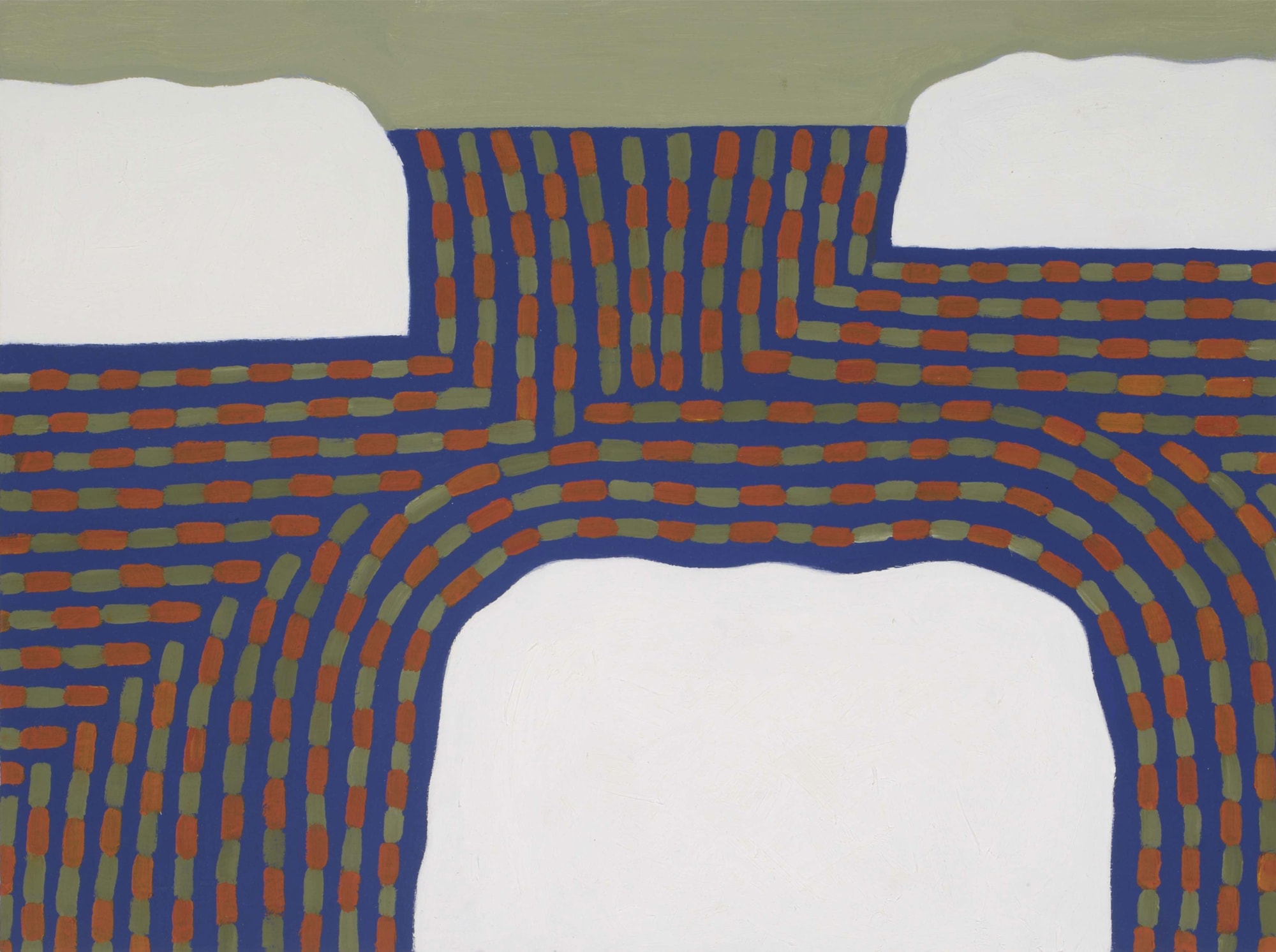 Rex Lau Acqua Pazza XXVIII, 2008 signed, titled and dated verso oil on wood panel 12 x 16 inches 16 x 20 inches framed