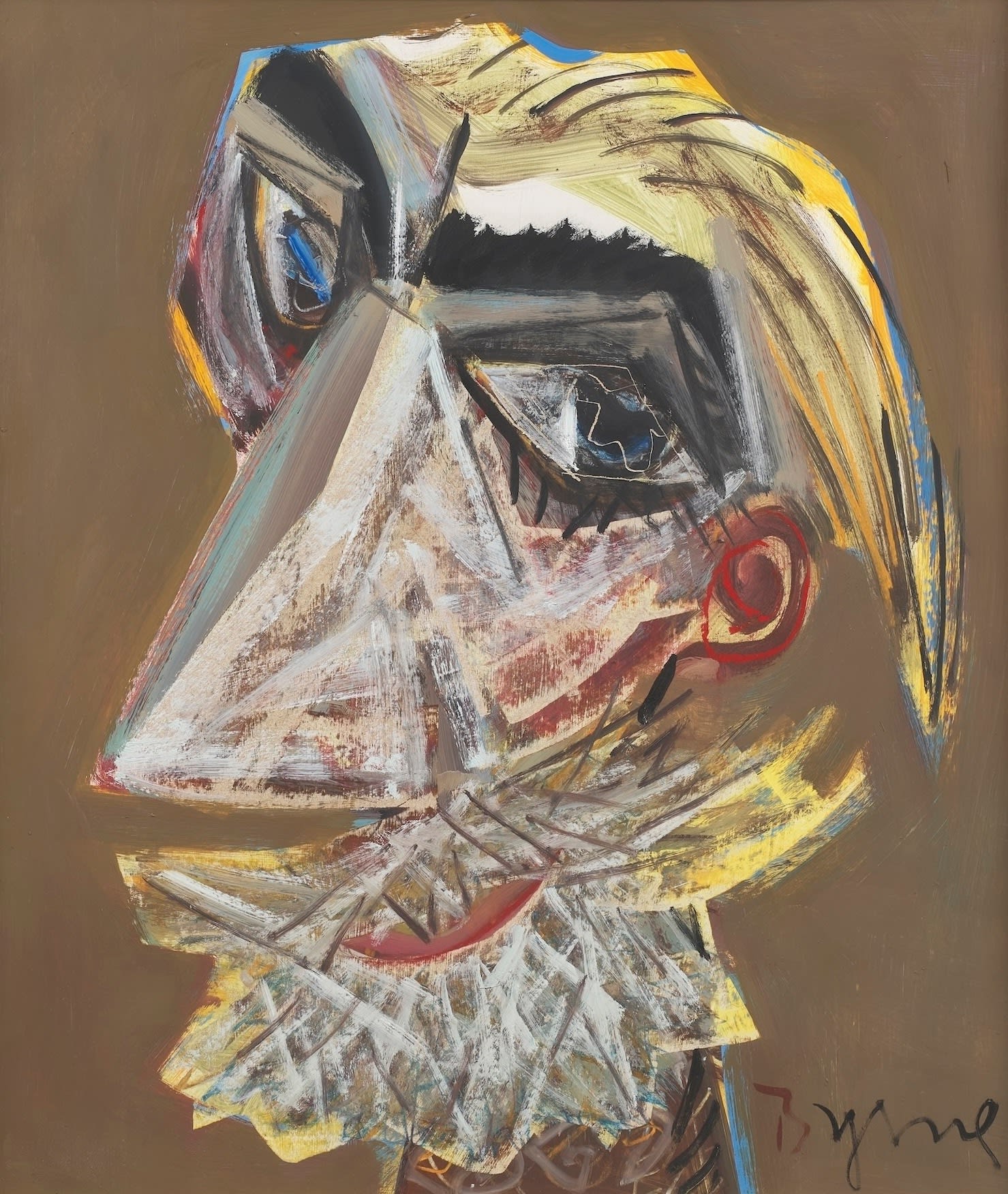 John Byrne RSA, Self Portrait, c.2005