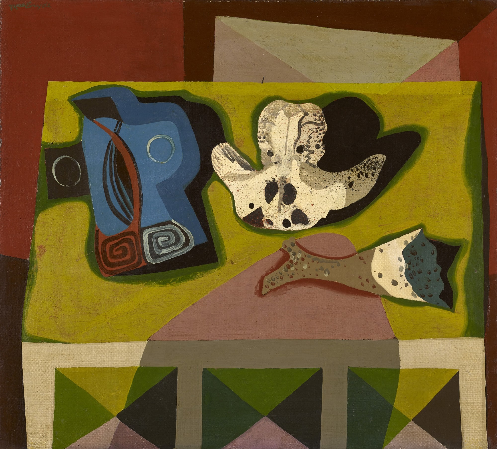 Robert Macbryde, Still Life with Bones, c.1959