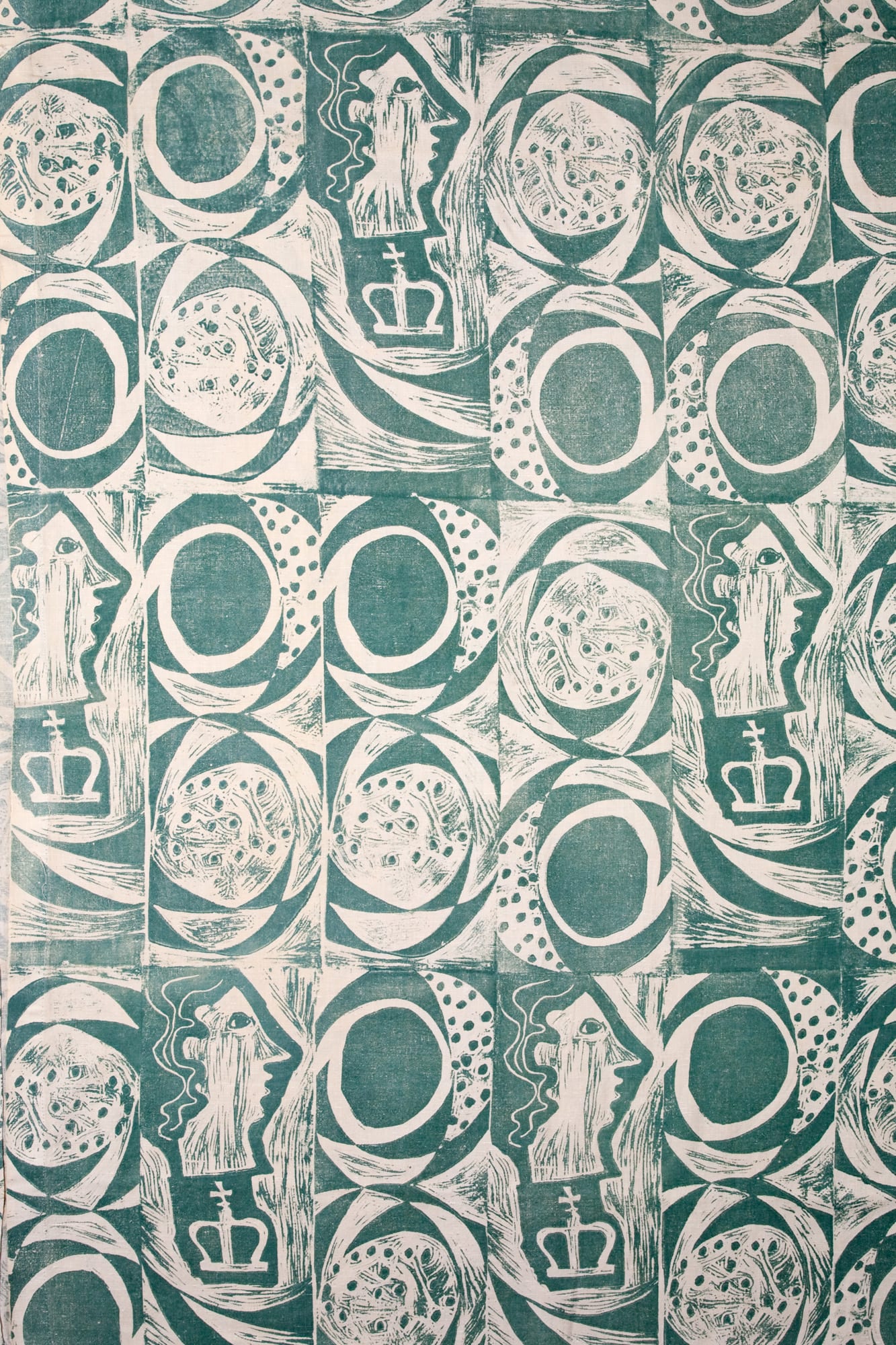 Ben Nicholson OM, ‘Princess’ Textile , c.1933