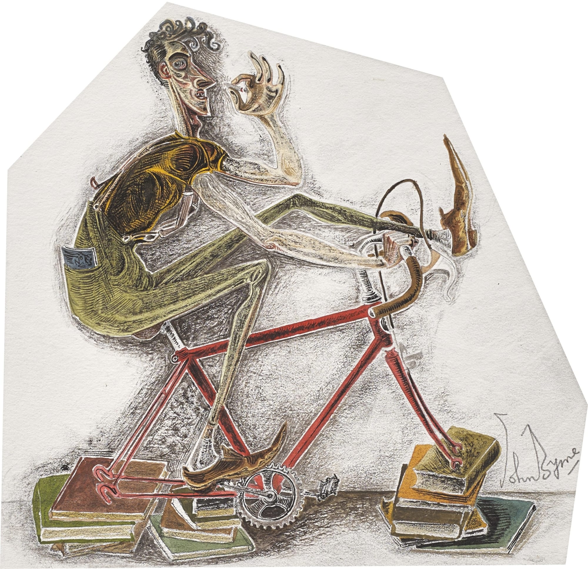 John Byrne RSA, Brain-training