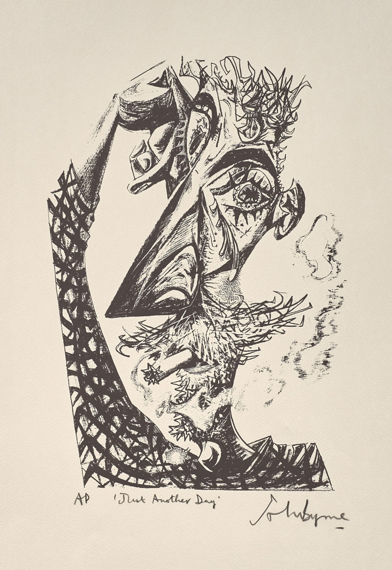 John Byrne RSA, Just Another Day