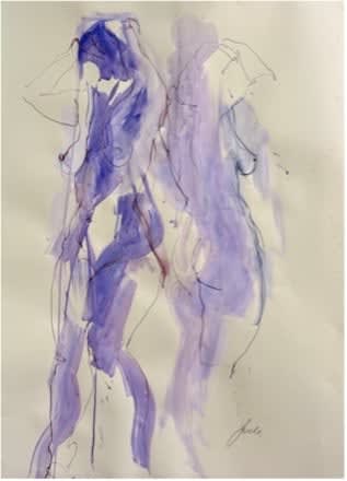 Judith Brenner, Solfrid and her Reflection, 2025