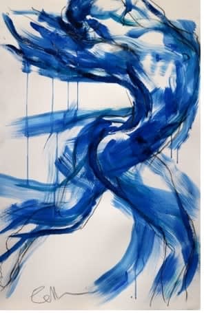 David Cottingham, Blue Dancer 1, 2025