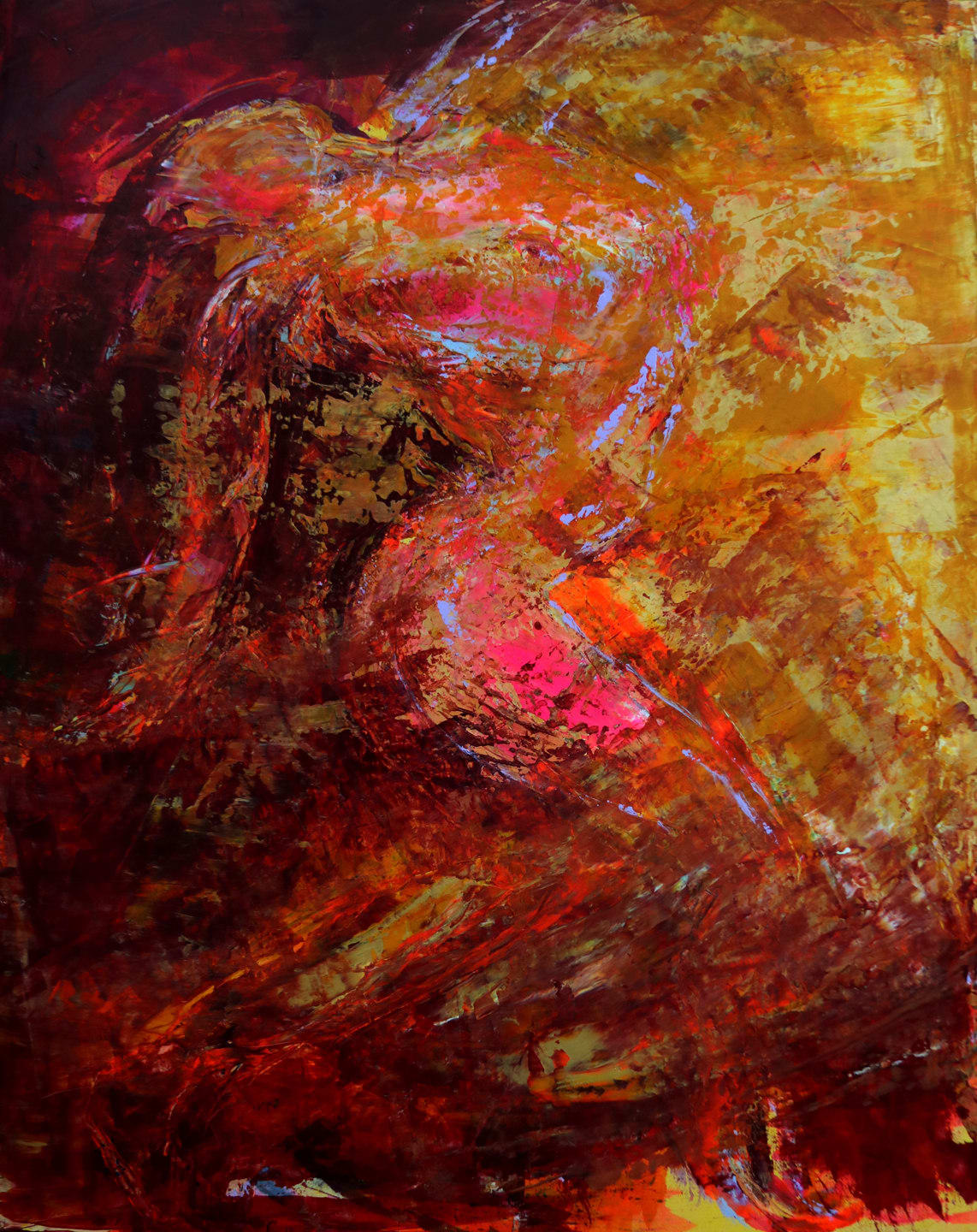 David Cottingham, Invocation, Dancer at the Gates of Dawn , 2024