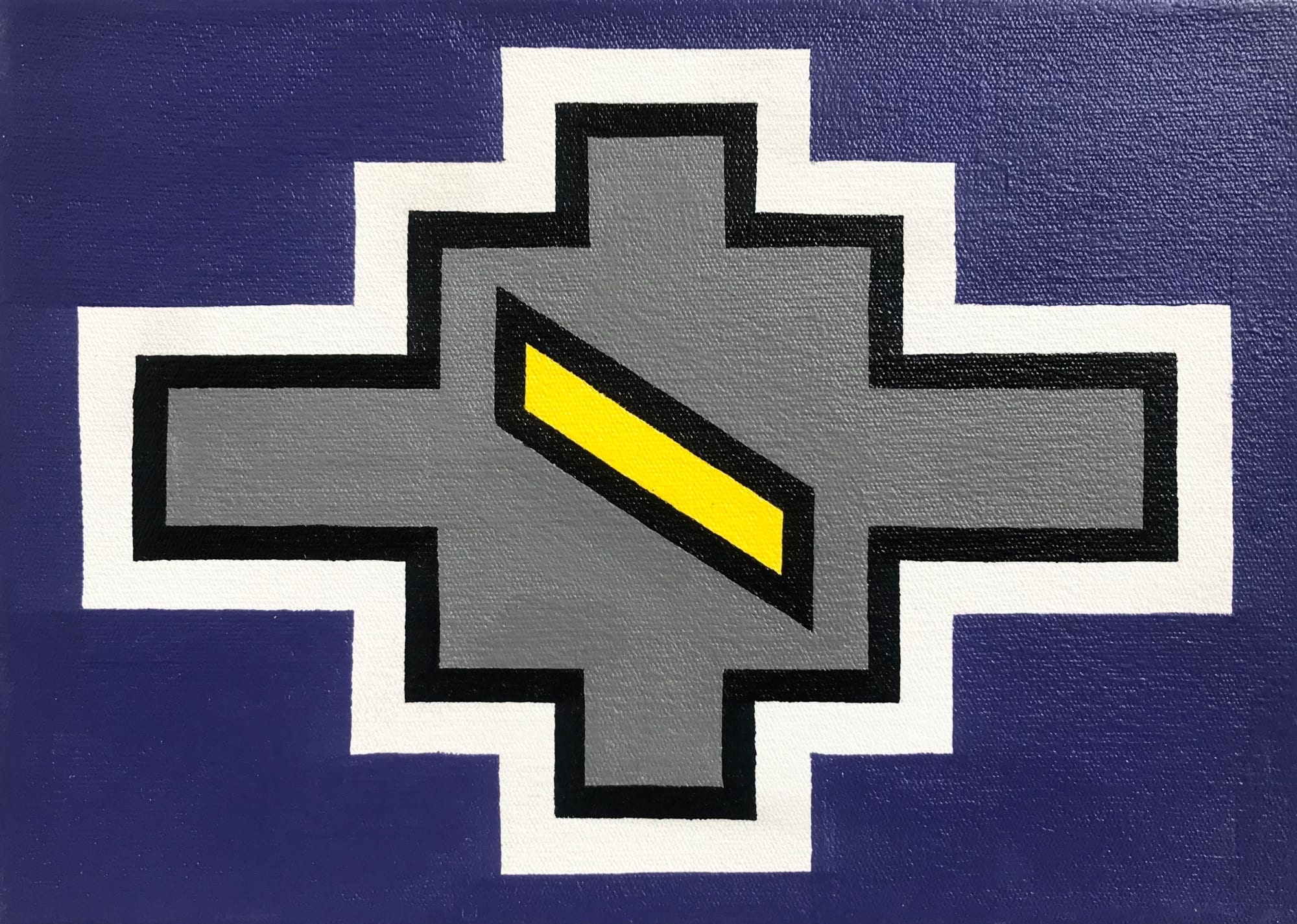 Dr. Esther Mahlangu, Ndebele Abstract , 2019