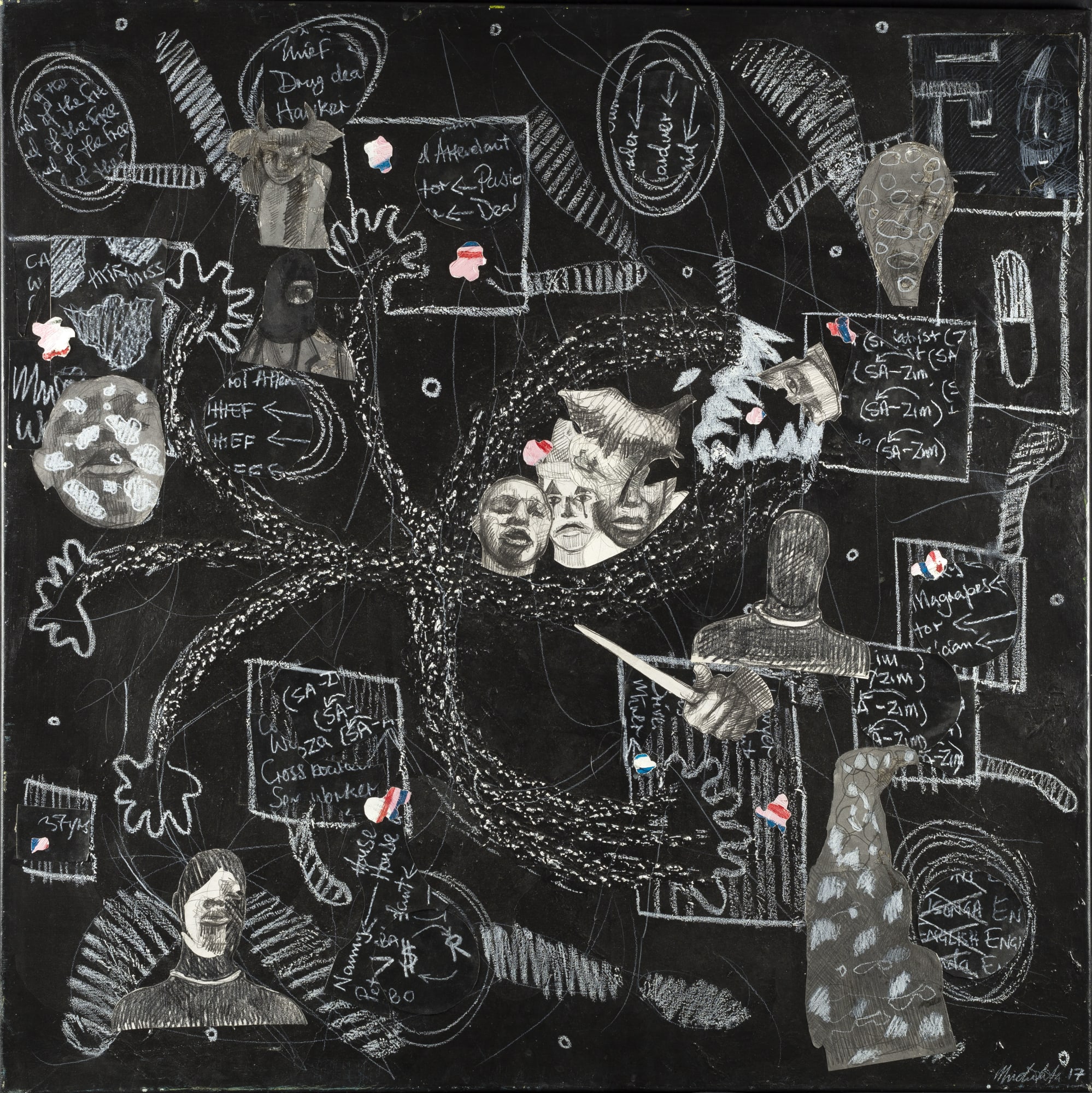 Ronald Muchatuta, Belly of the Beast, 2017