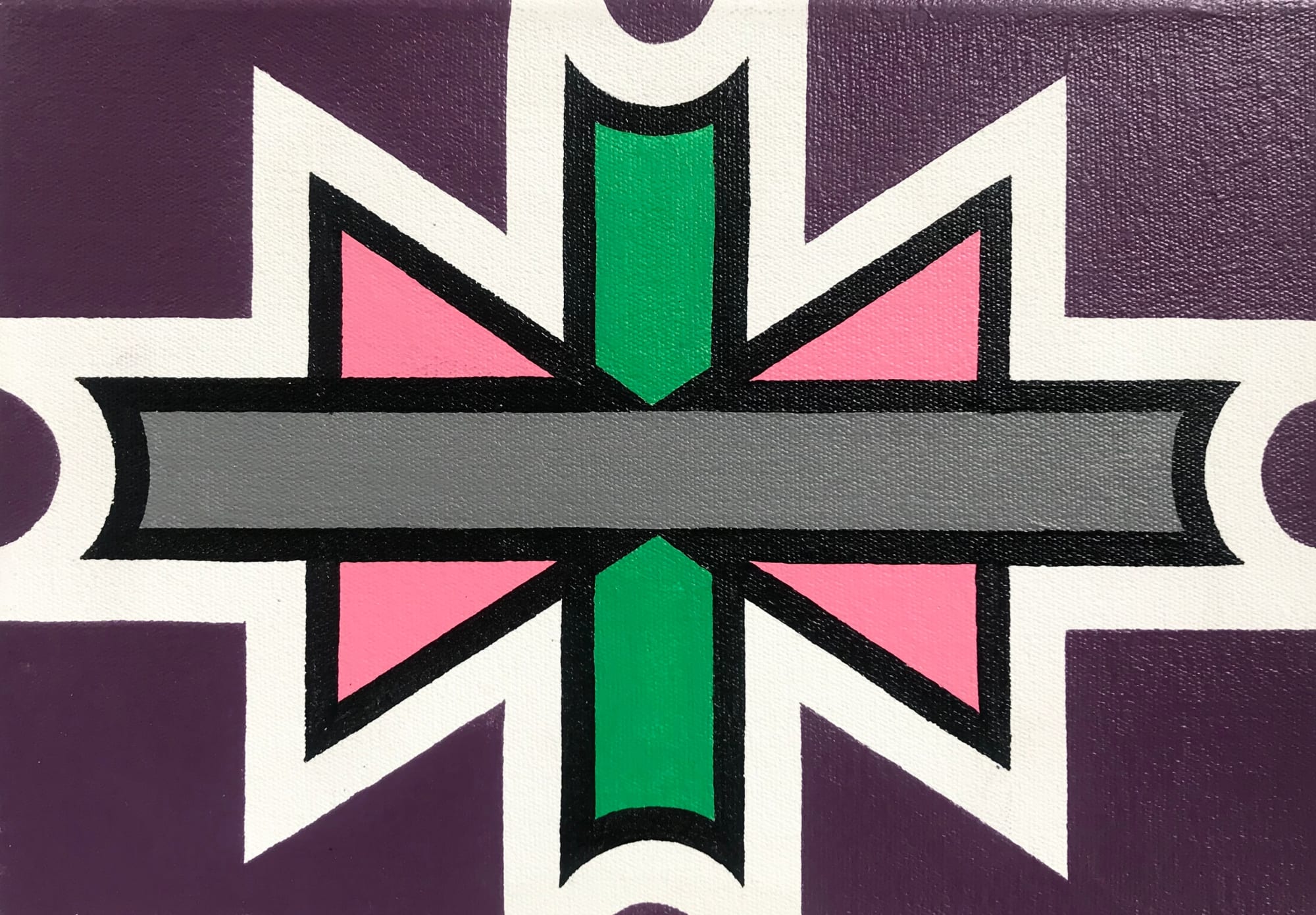 Dr. Esther Mahlangu, Ndebele Abstract , 2019
