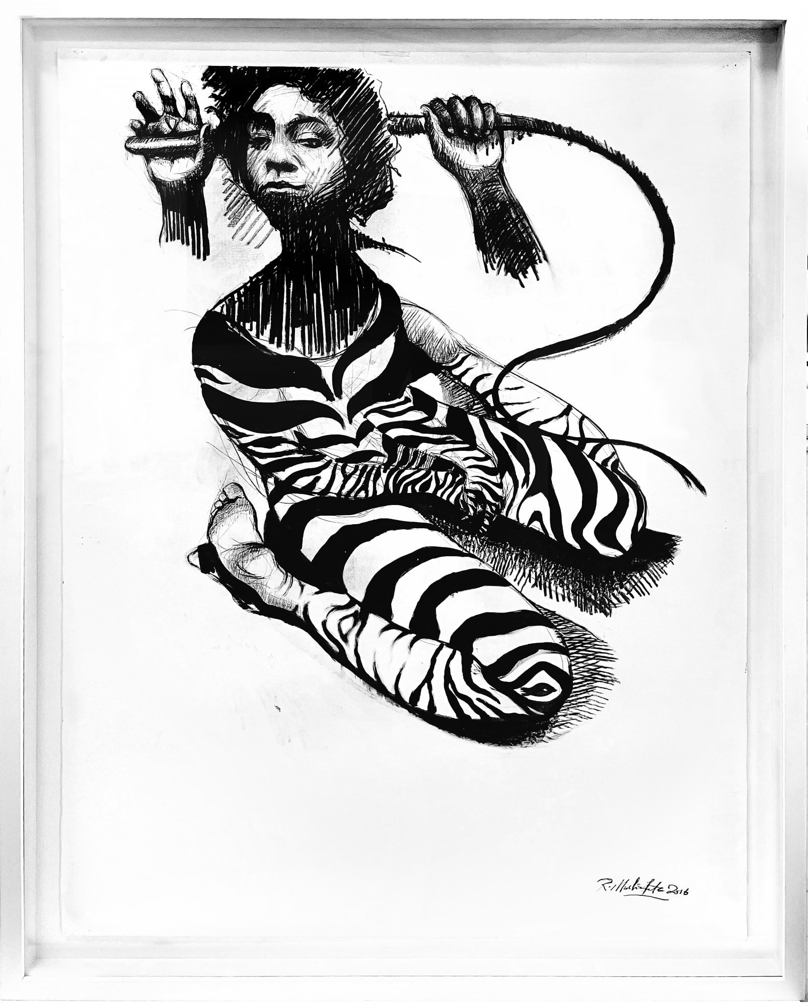 Ronald Muchatuta, Stripped, 2016