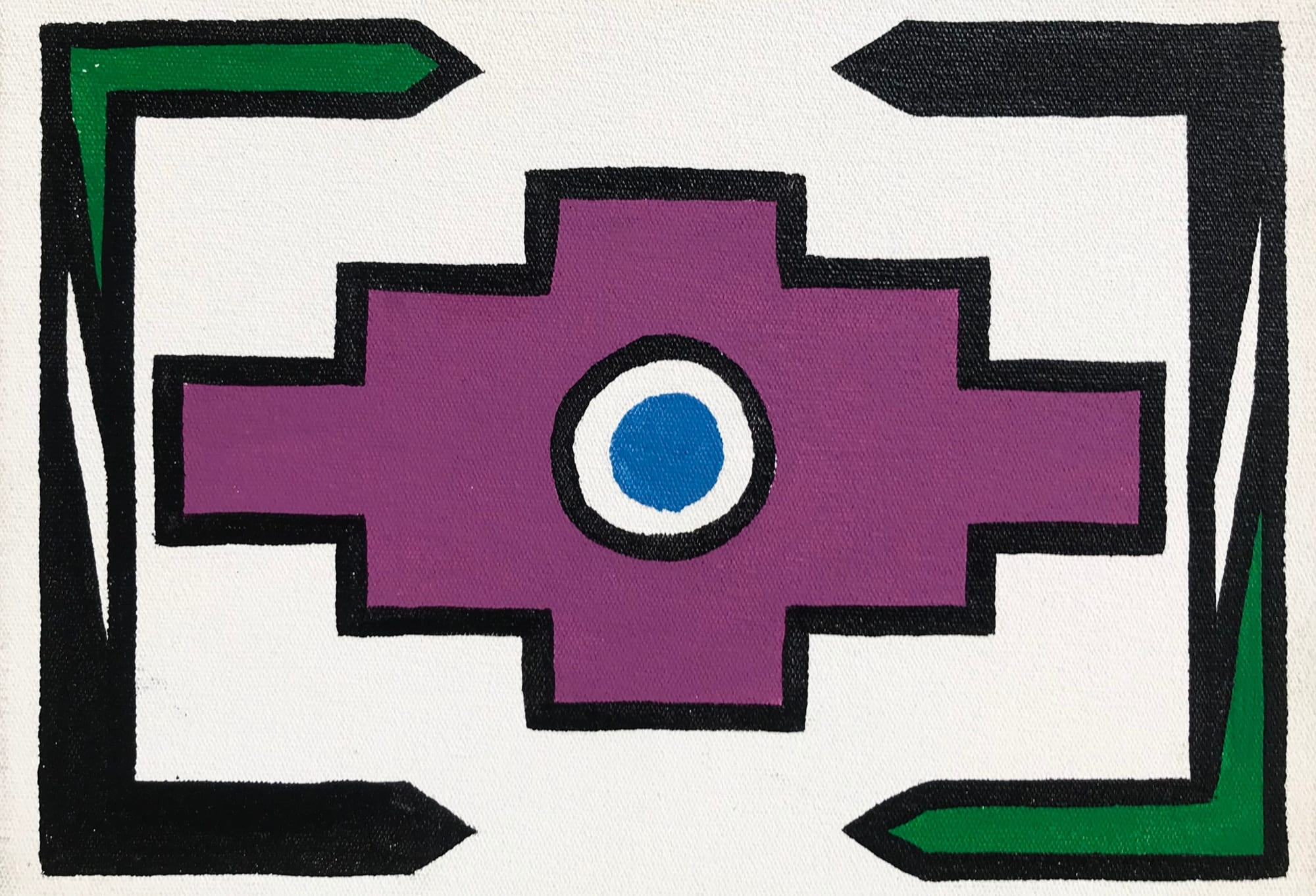 Dr. Esther Mahlangu, Ndebele Abstract , 2019