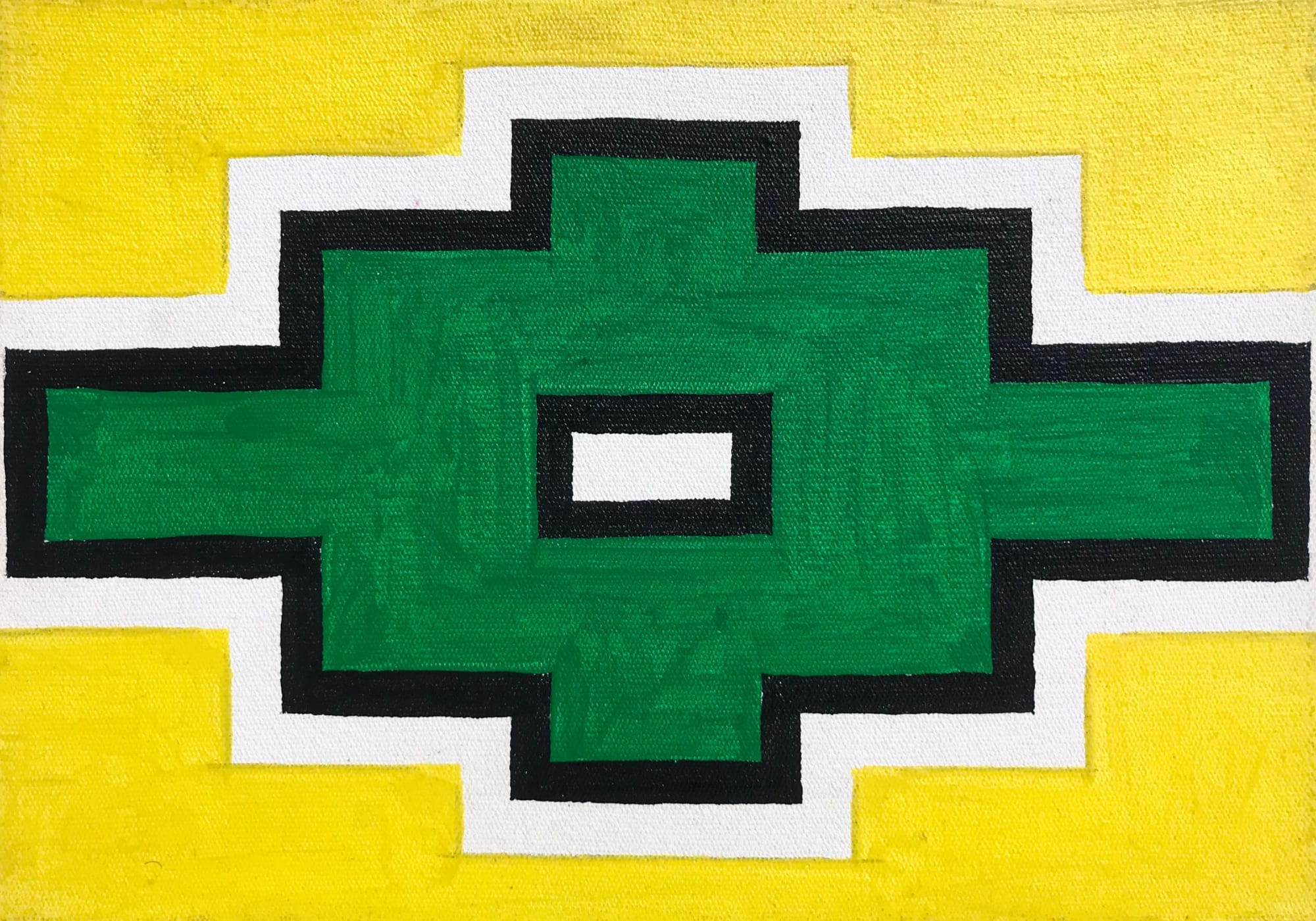 Dr. Esther Mahlangu, Ndebele Abstract , 2019