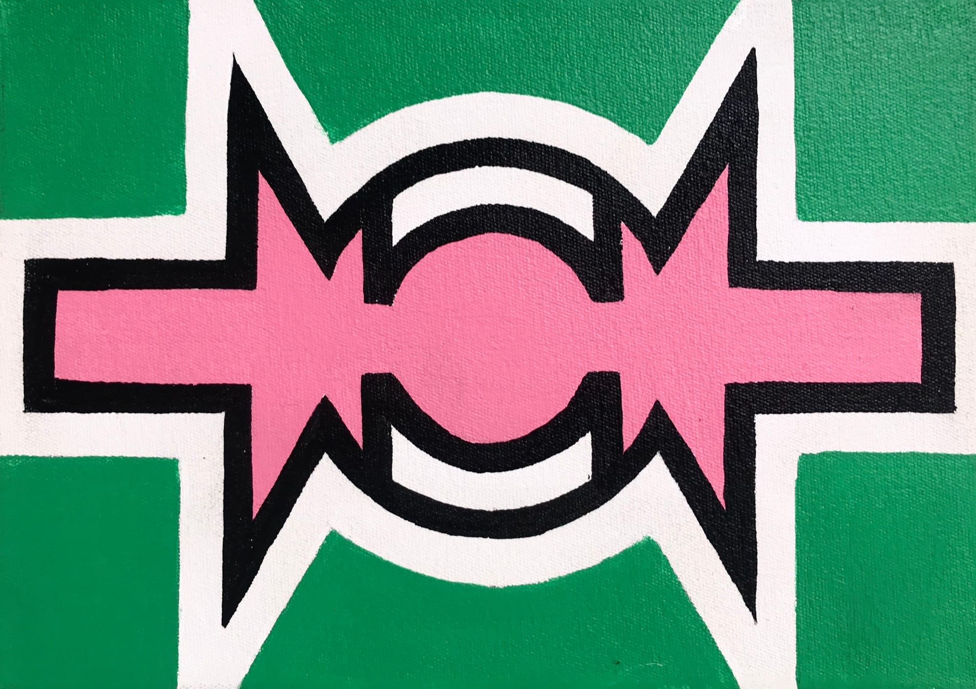 Dr. Esther Mahlangu, Ndebele Abstract , 2019