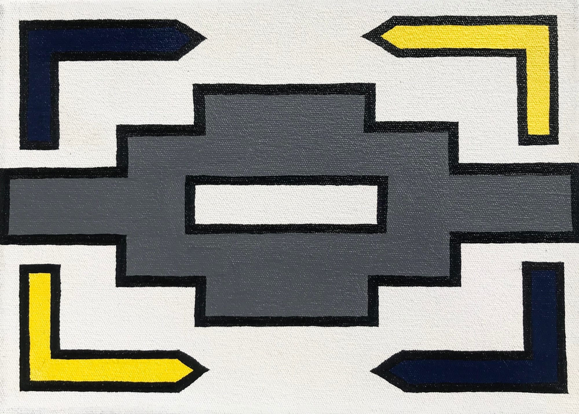 Dr. Esther Mahlangu, Ndebele Abstract , 2019