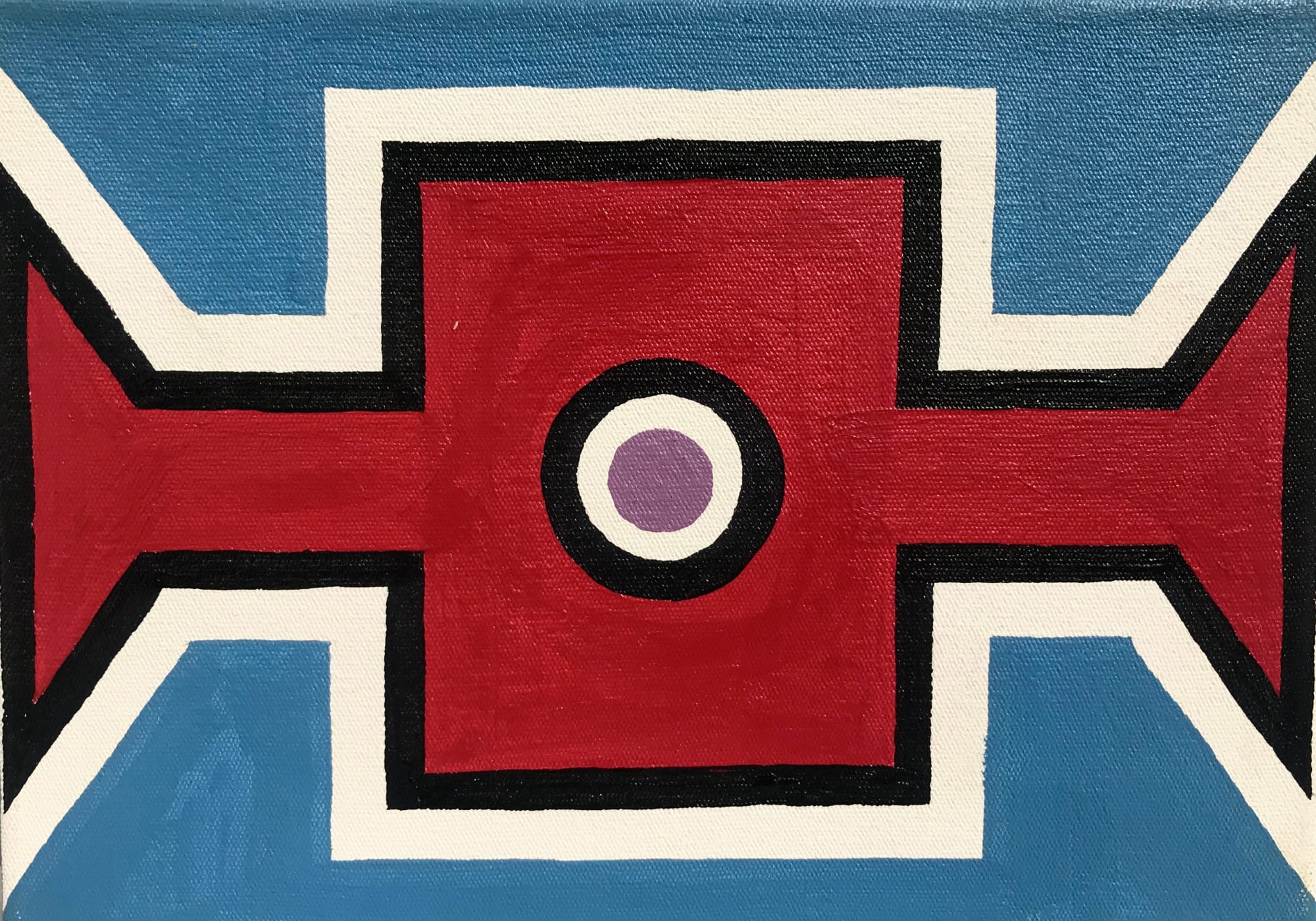 Dr. Esther Mahlangu, Ndebele Abstract , 2019