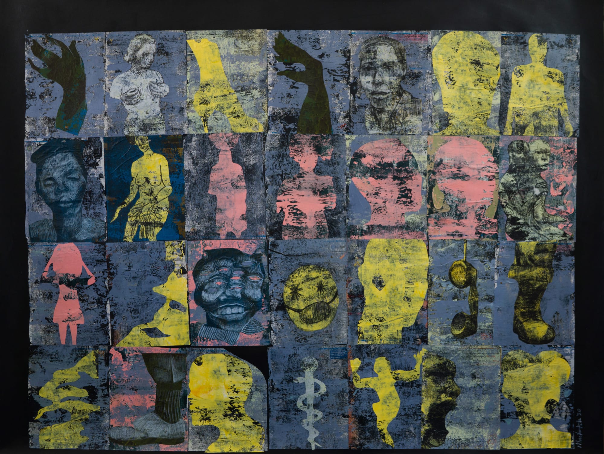 Ronald Muchatuta, Blackness III, 2020