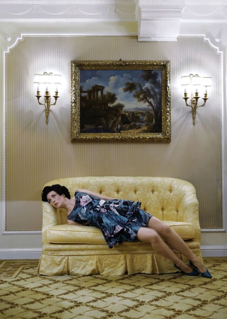 Anja Niemi, Do Not Disturb; Room 408 (palm dress), 2011
