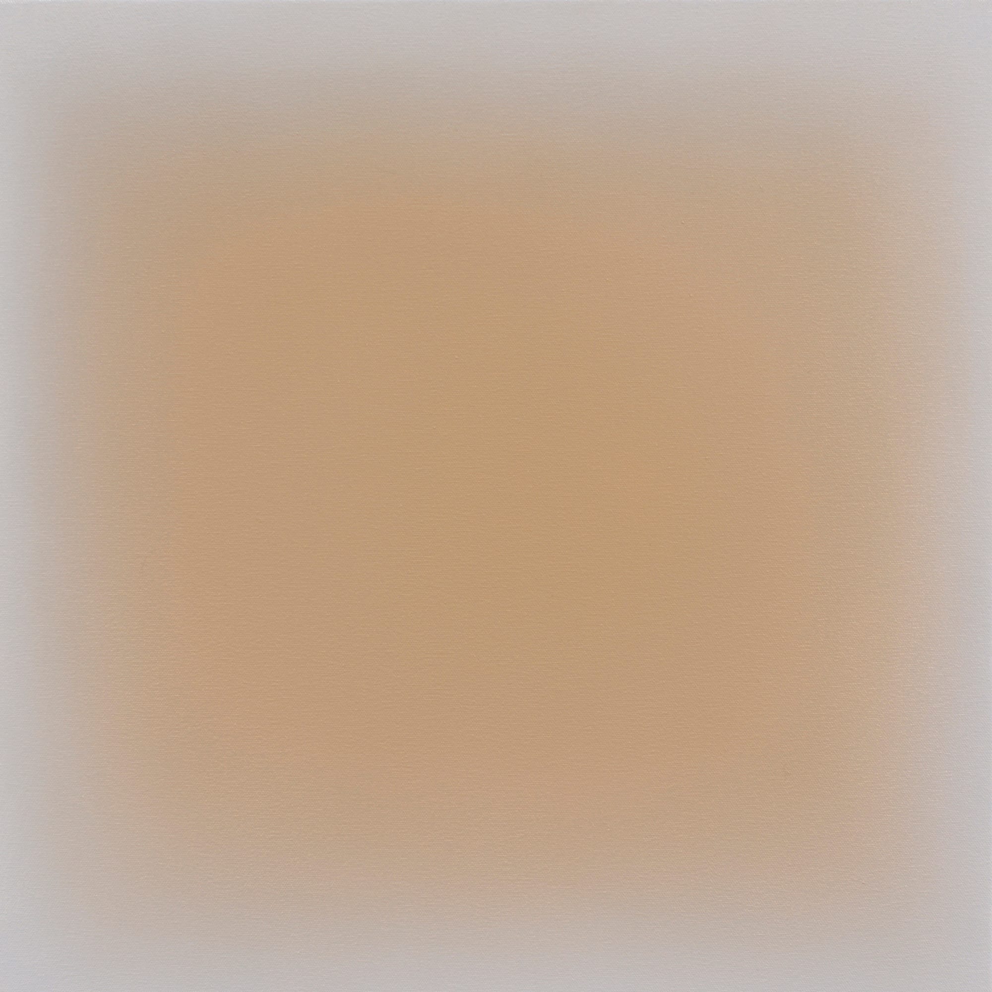 Gwen Hardie, 02.06.20, orangey sienna brown on violet grey, 2020