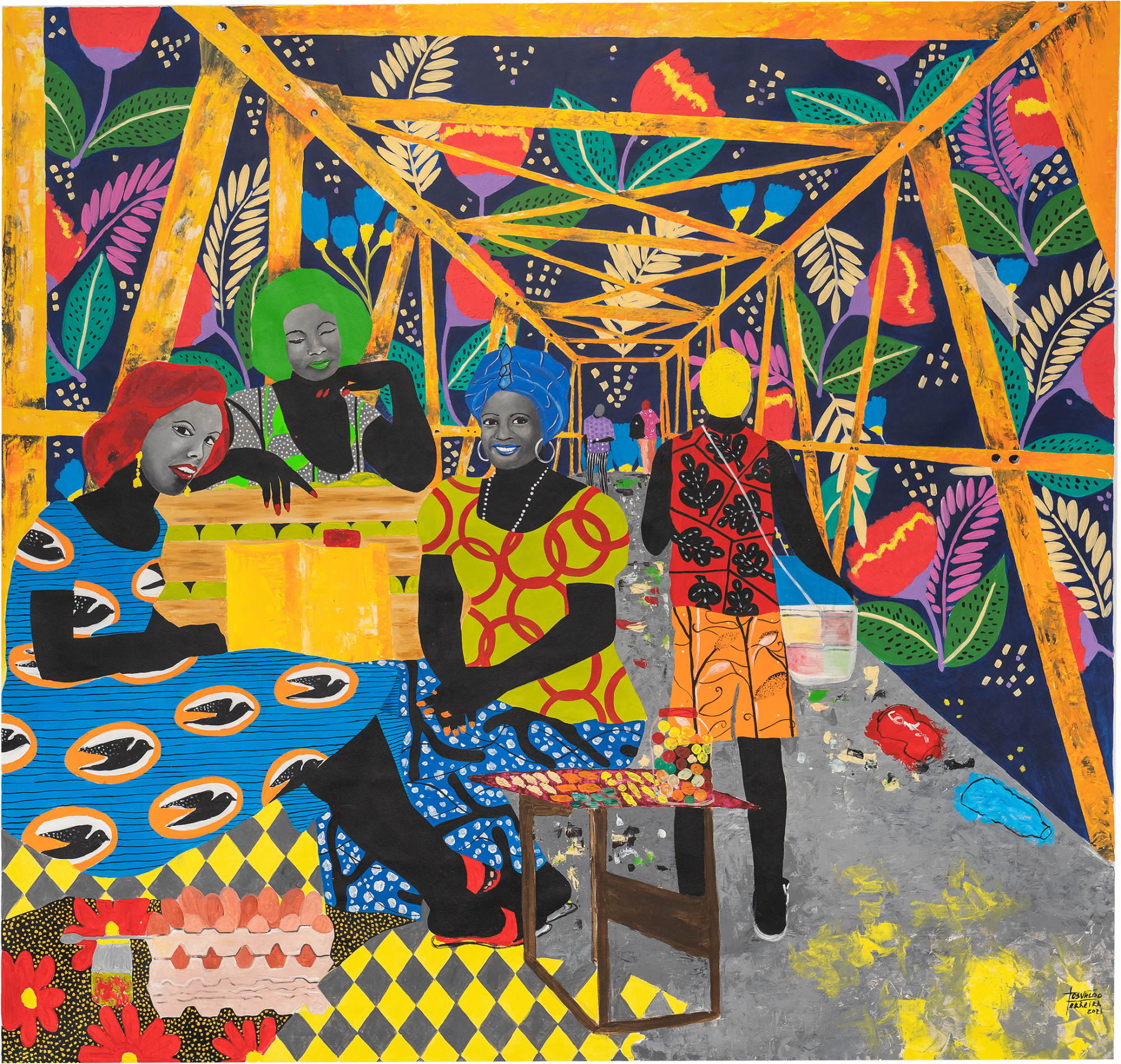 Osvaldo Ferreira, HiperMercado Ponte Amarela (Viana), 2021