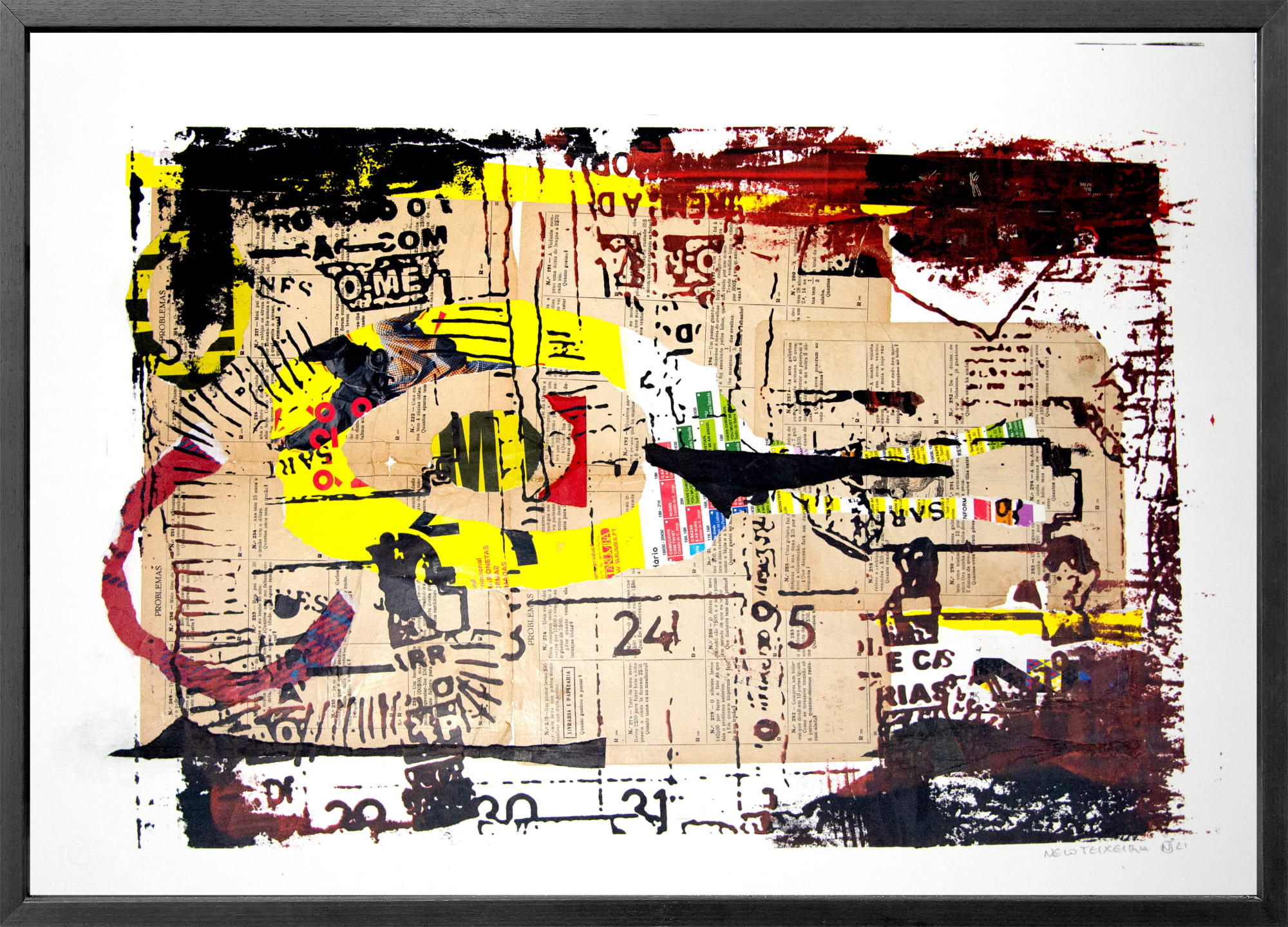 Nelo Teixeira, O Meu Musseque #1, 2022