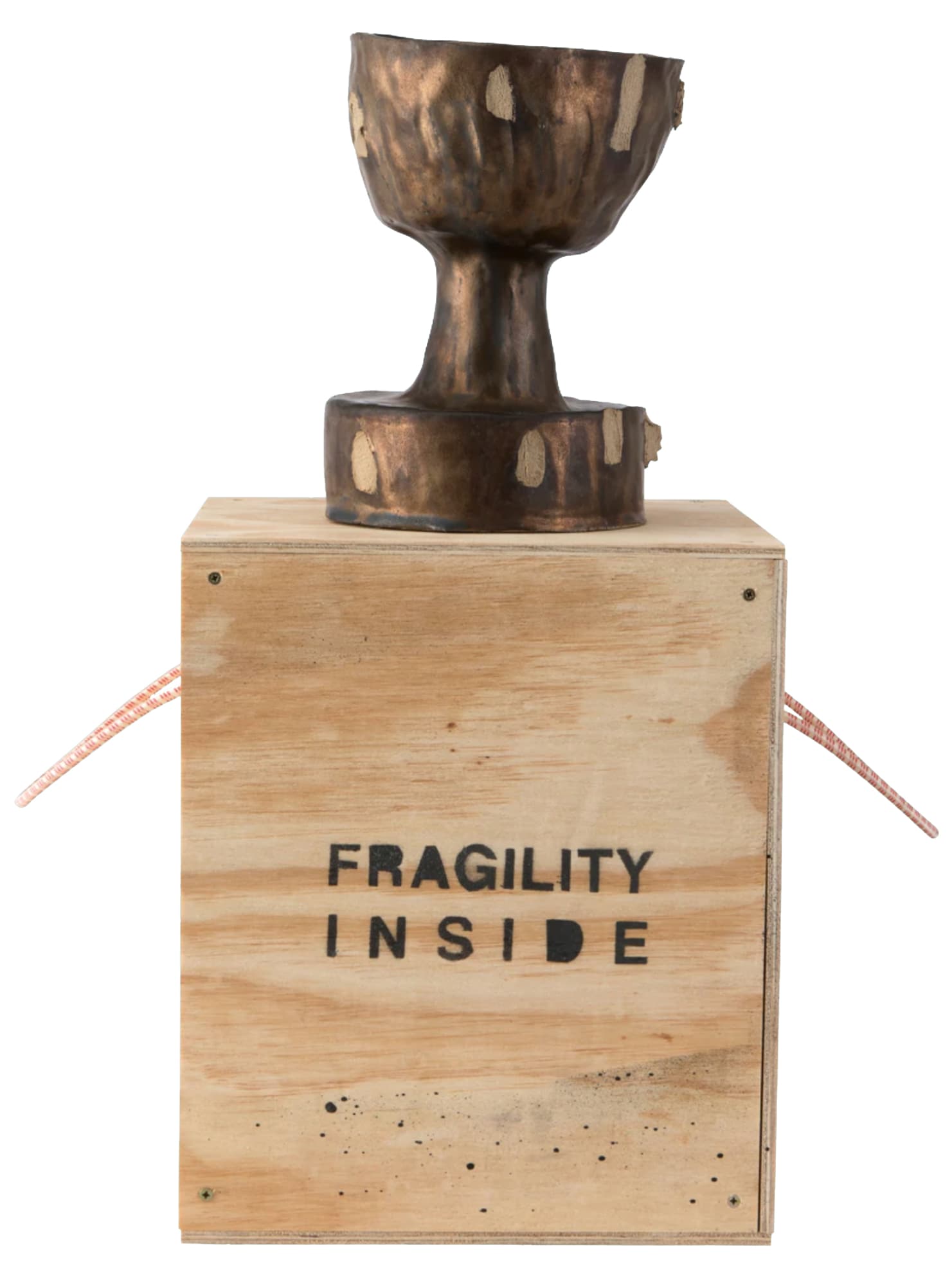 Pierre le Riche, Chalice with pulled-off handles, 2020