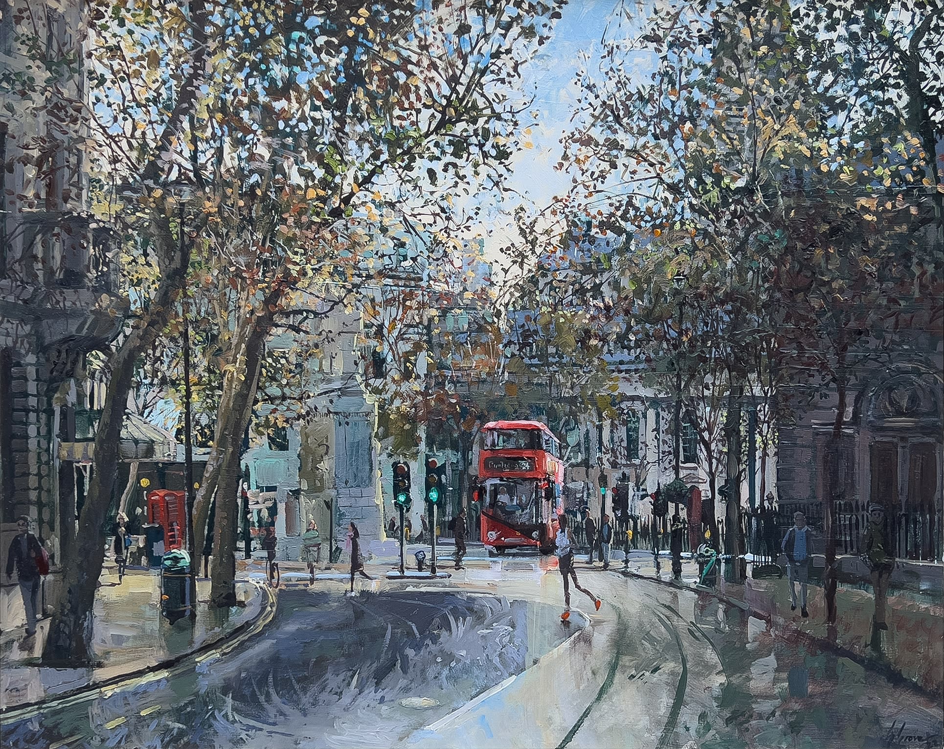 Nick Grove ARSMA, Charing Cross Road Thompson's Gallery