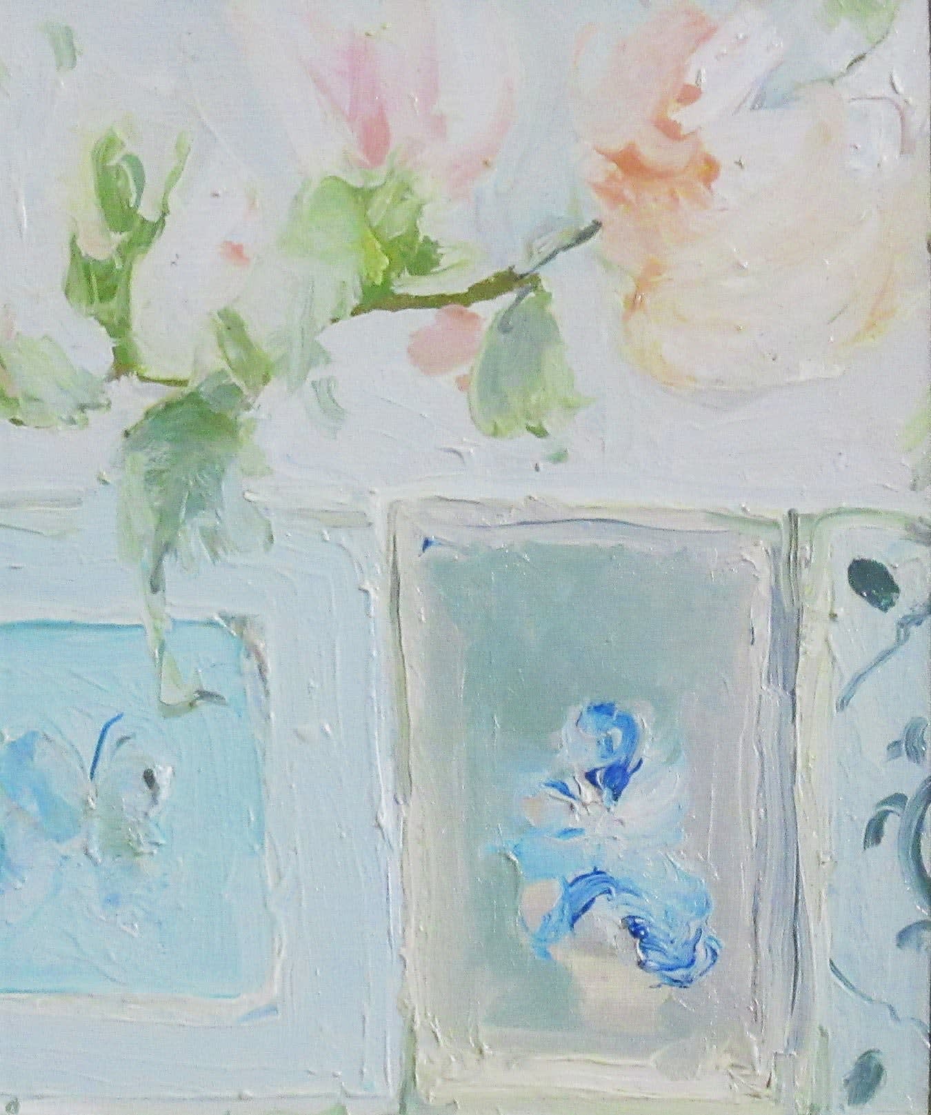 Rachel Arif AMAFA, Blossom over Antique Tiles