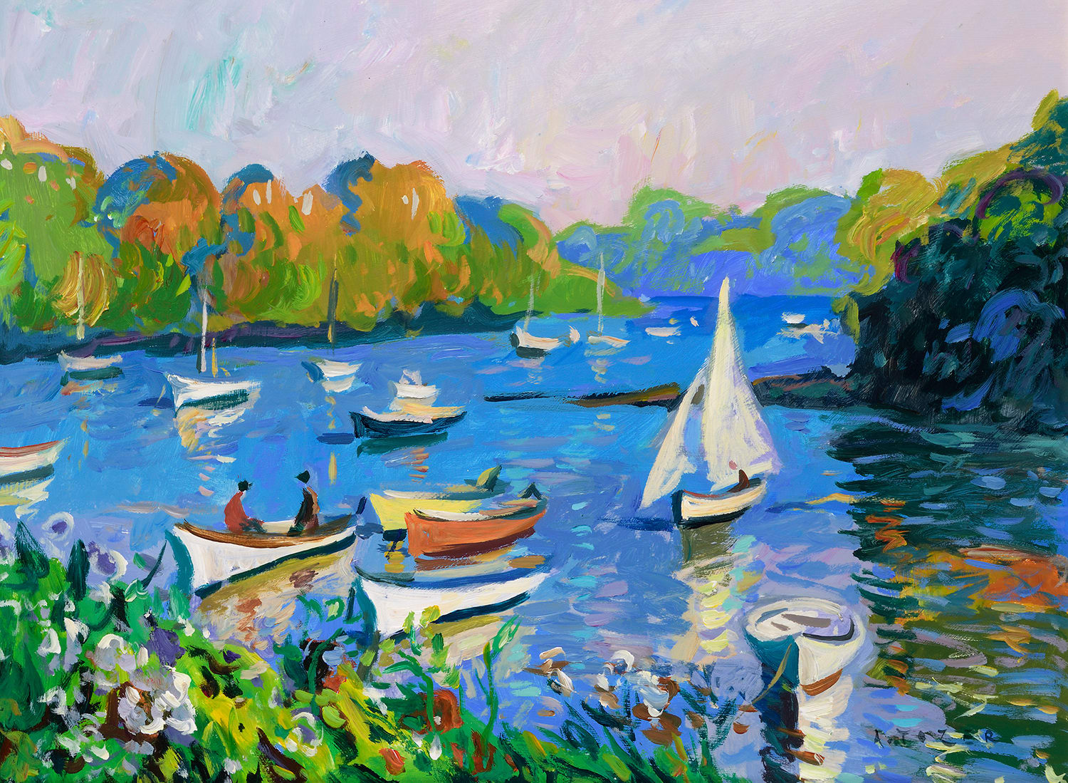 Andrew Tozer, Idyllic Afternoon and Port Navas