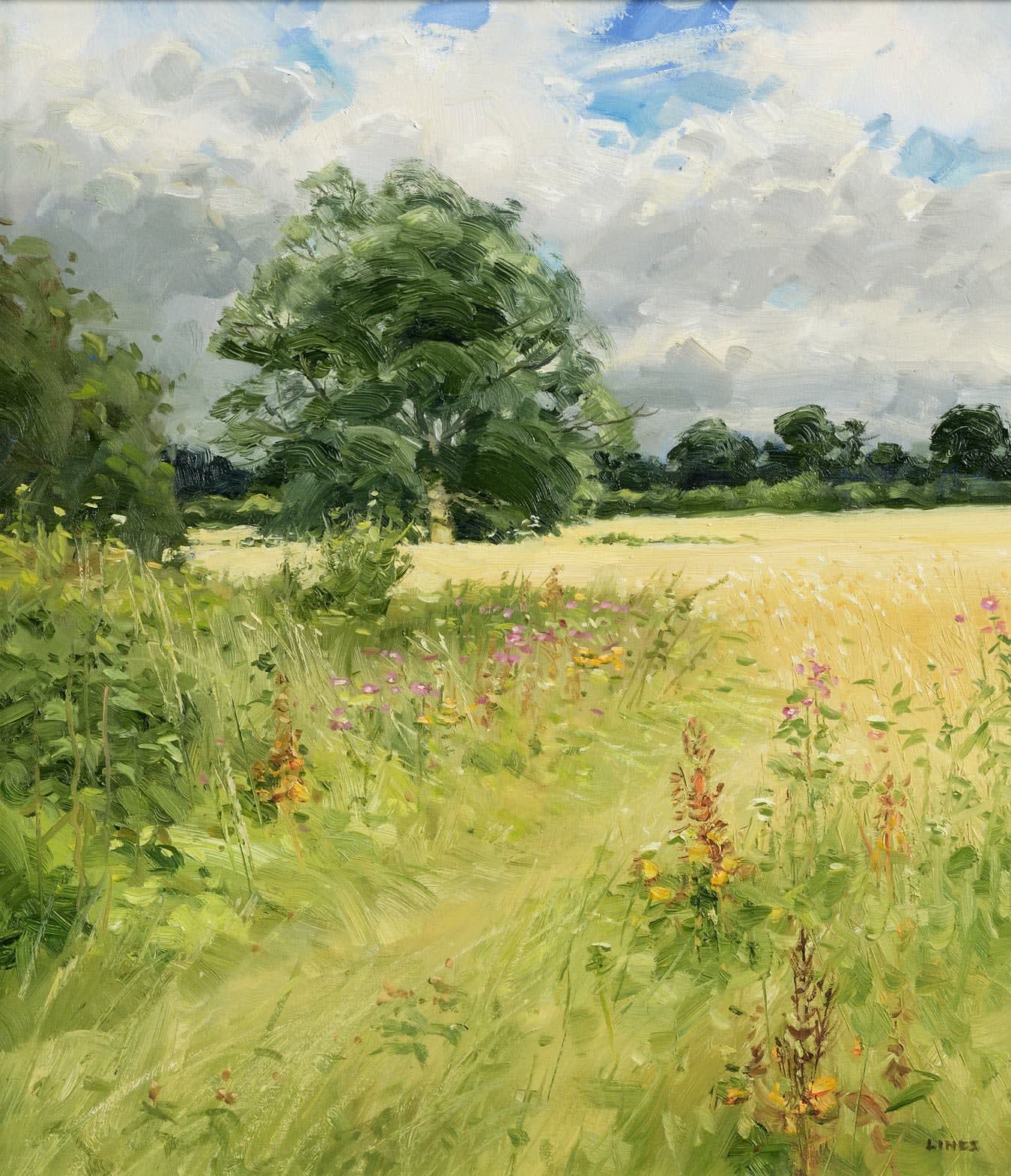 John Lines RBSA RSMA KAS, Summer Willow