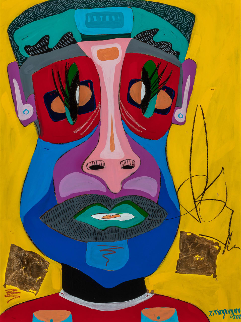 Thembalethu Manqunyana, Yellow Man | Thompson's Gallery