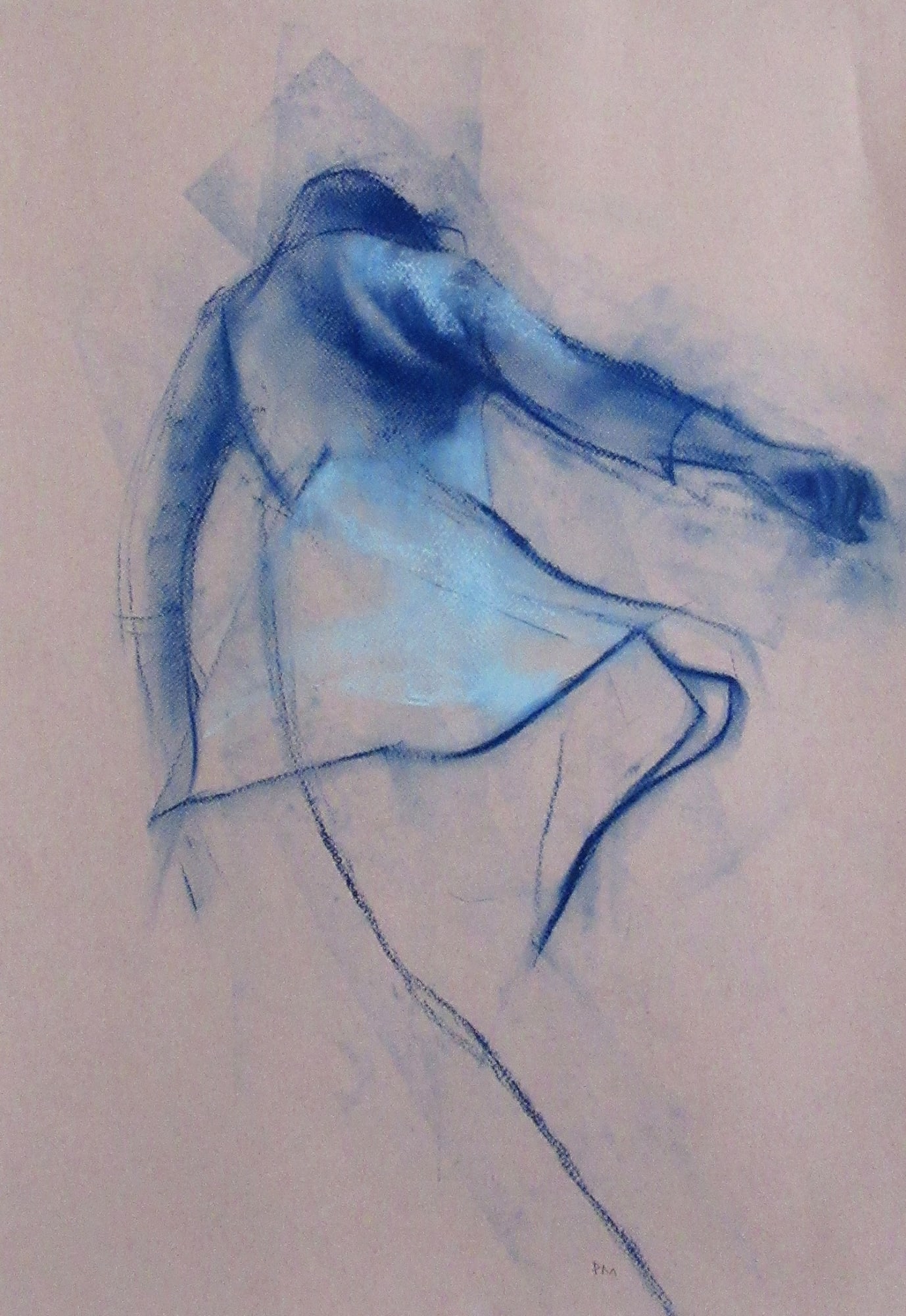 Patsy McArthur, Blue Figure Study