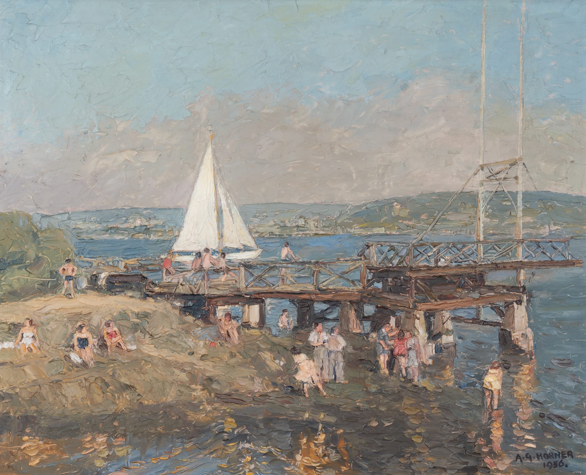 A G Horner, A Summers Day, Oslo