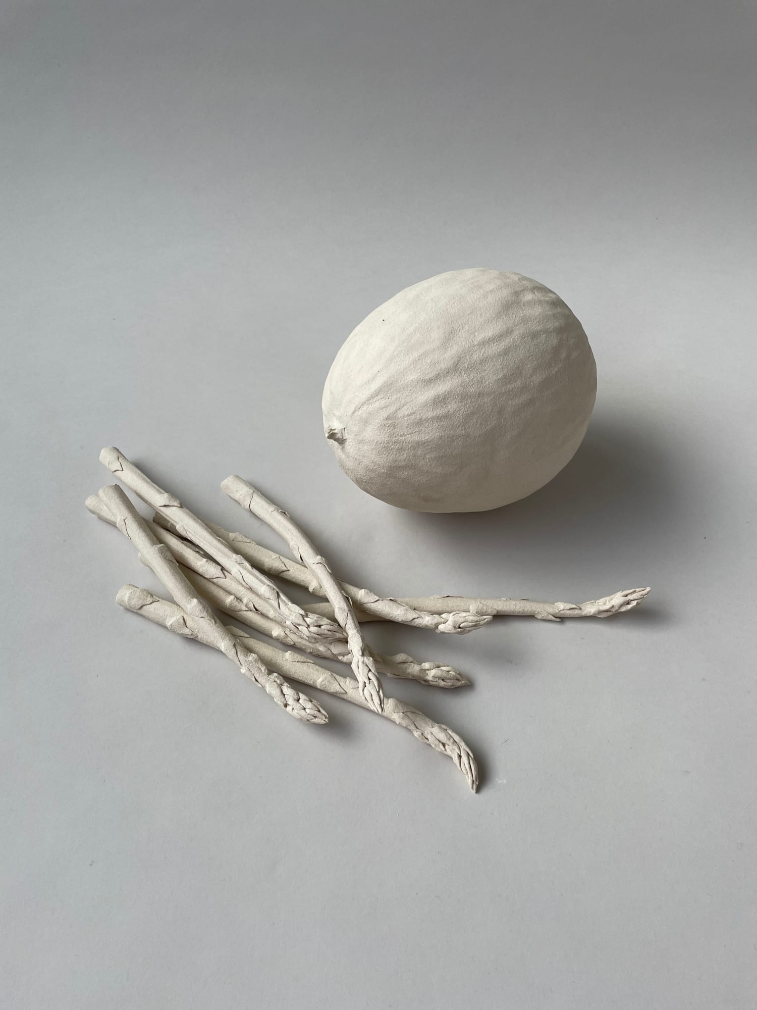 Kaori Tatebayashi, Melon with Asparagus, 2023