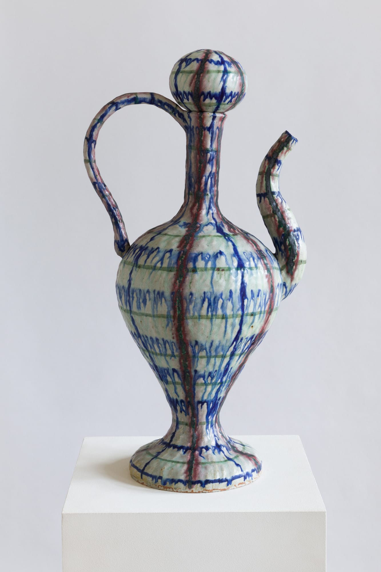 Peter Schlesinger, Plaid Pitcher, 1998