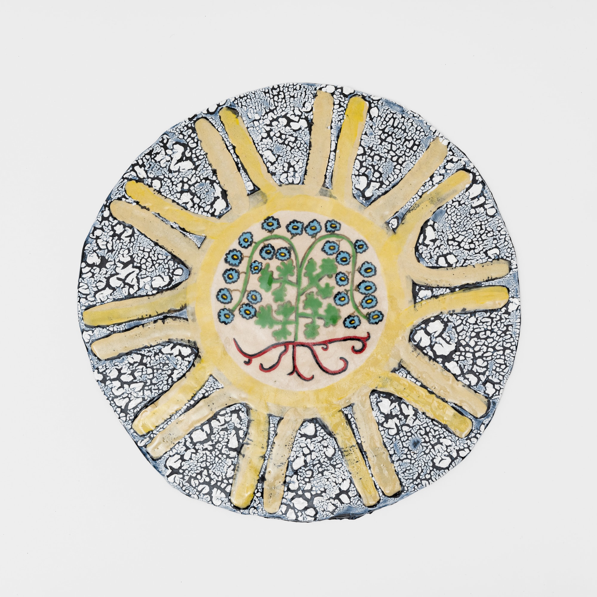 Christabel MacGreevy, Medallion (Thunbergia Grandiflora), 2023