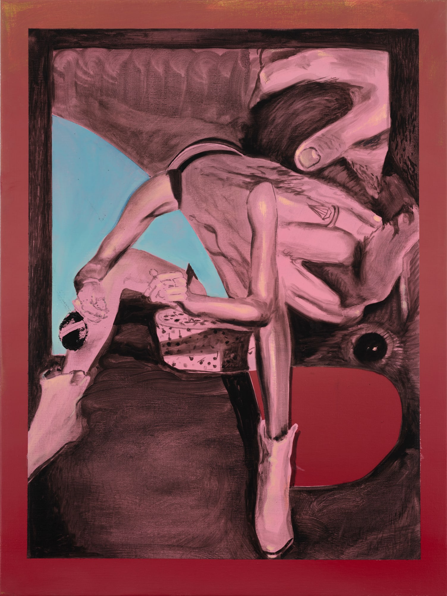 Nicolas Van Parys, Pink Boots, 2021