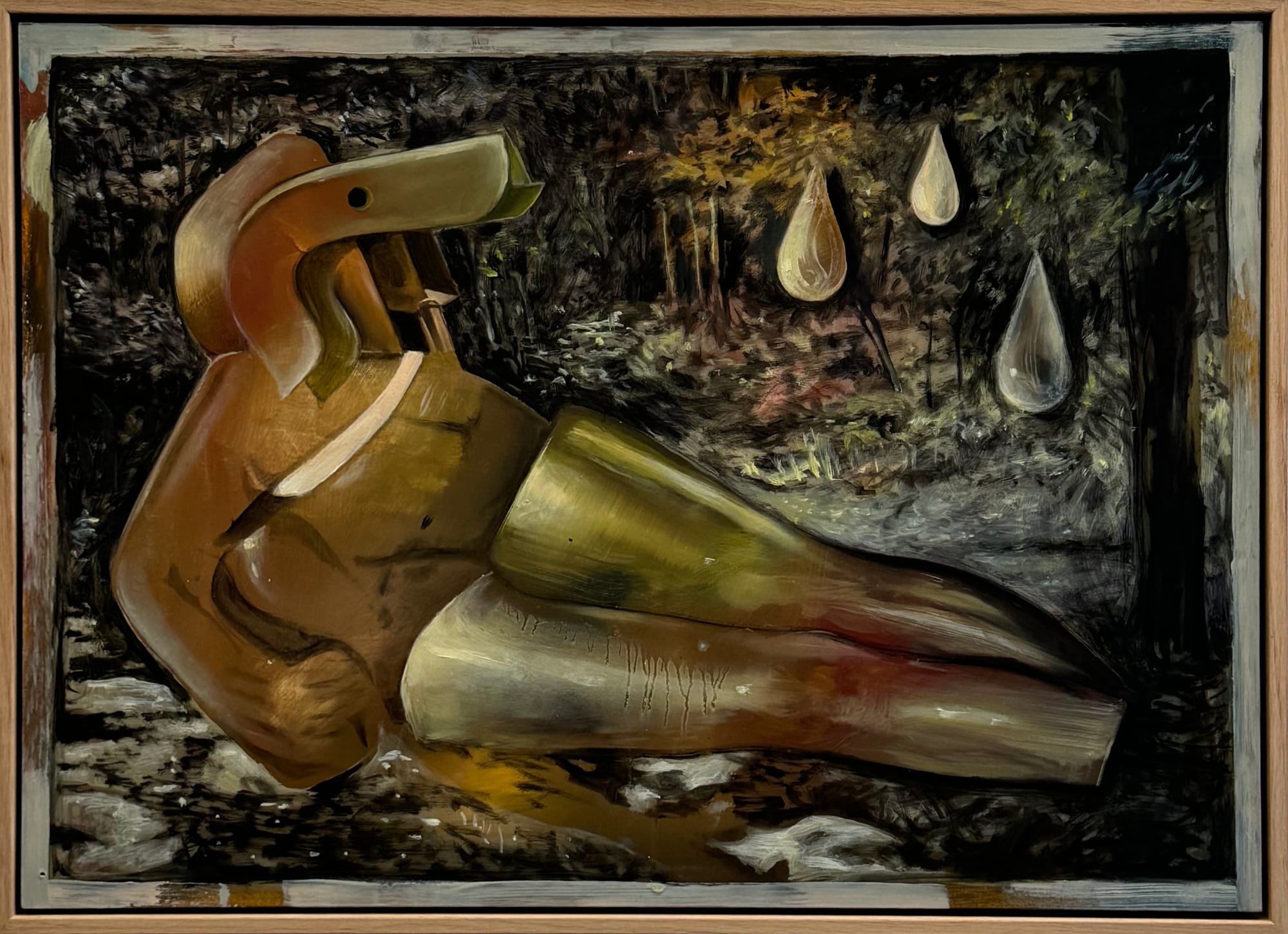 Nicolas Van Parys, CP Le collage sur l'herbe, 2025