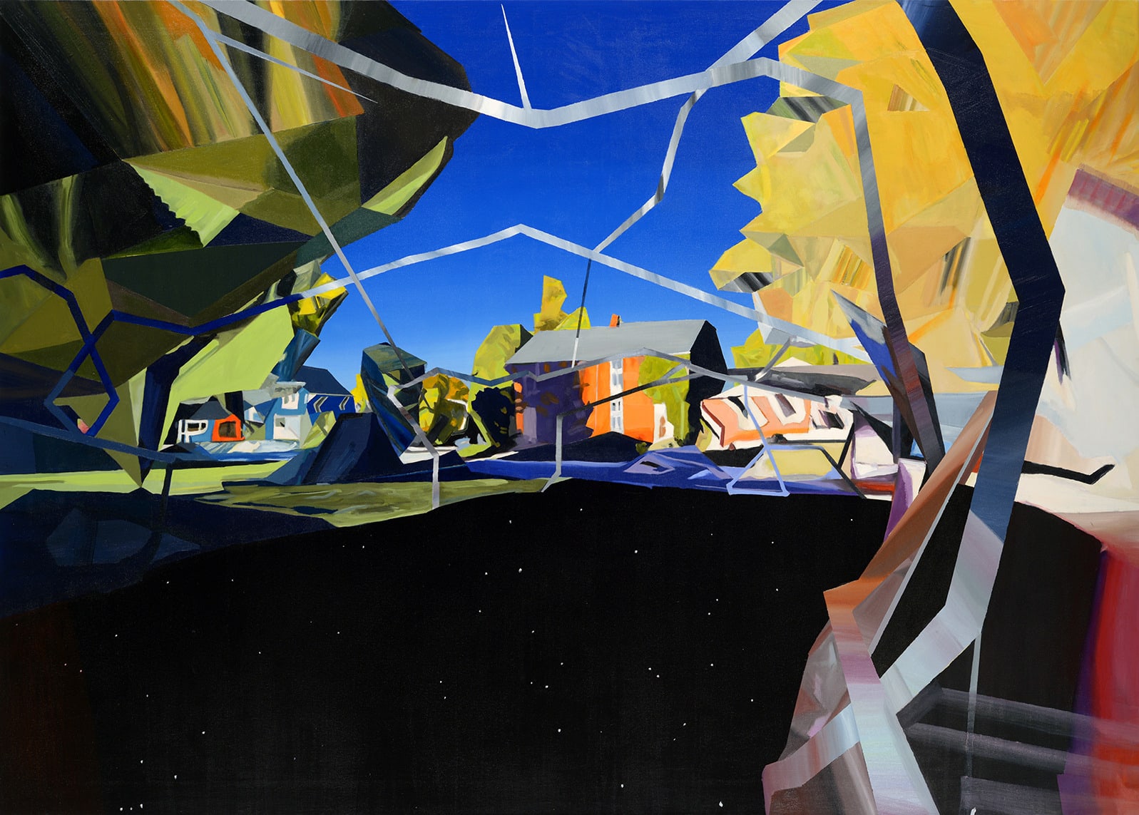 Simon Andrew, Balaclava Street, Skeleton Park Series, 2024