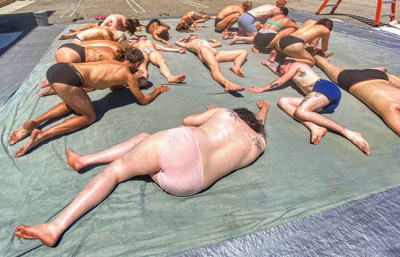 Cassils, Human Measure (Exposure) No. 2, 2021