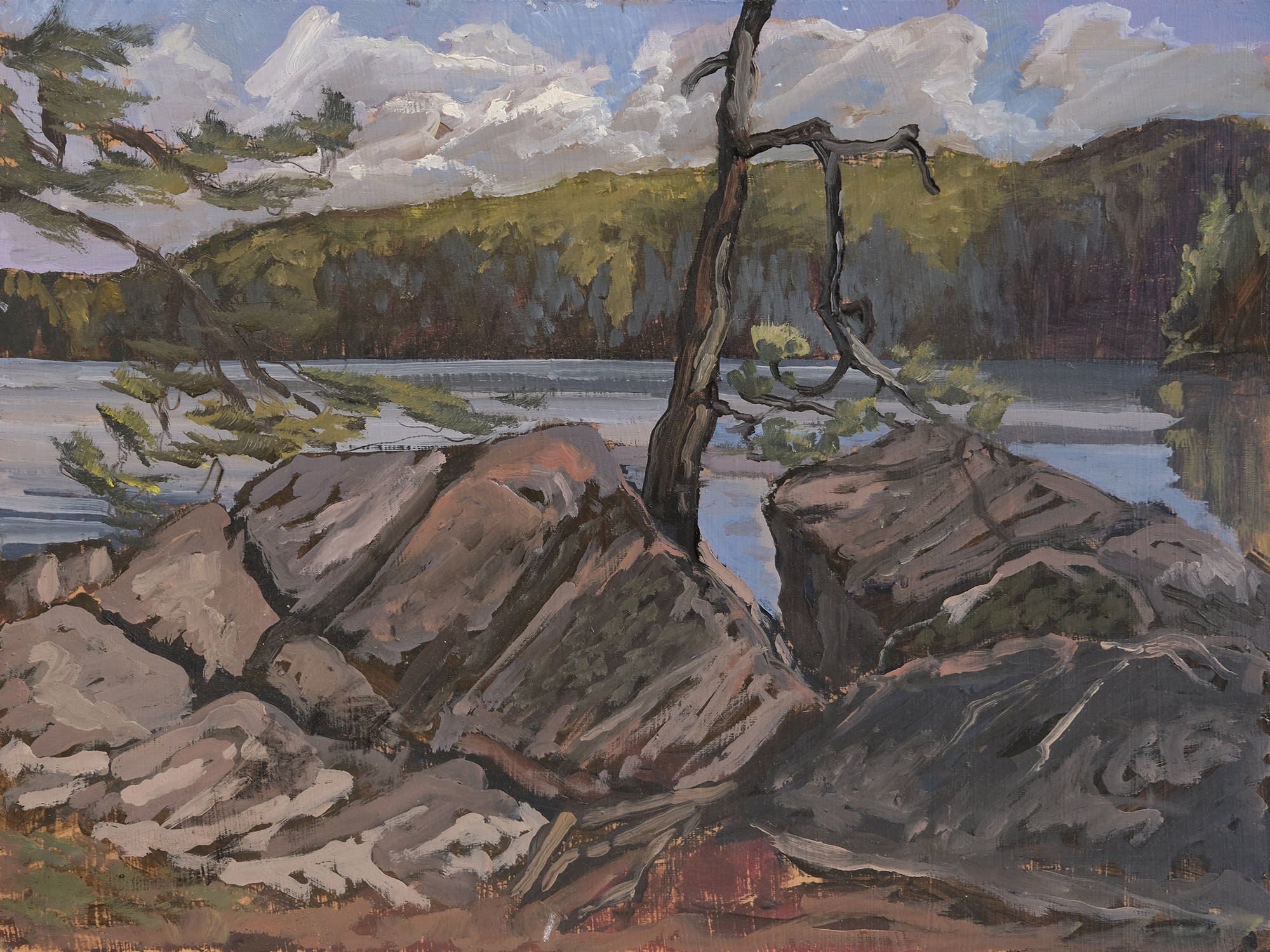 Chuck Beamish, Sunbeam Point, Canoe Lake, 2023