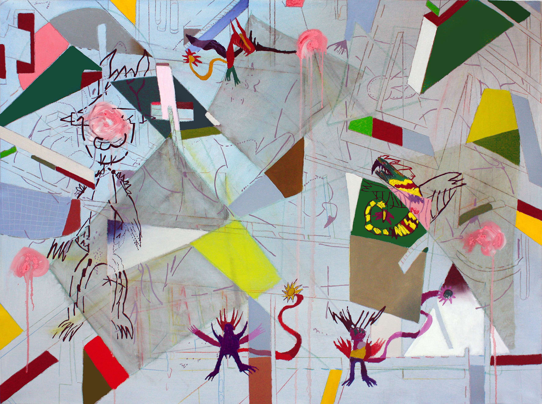 Alejandro Ospina, The Kingdom on the right , 2022