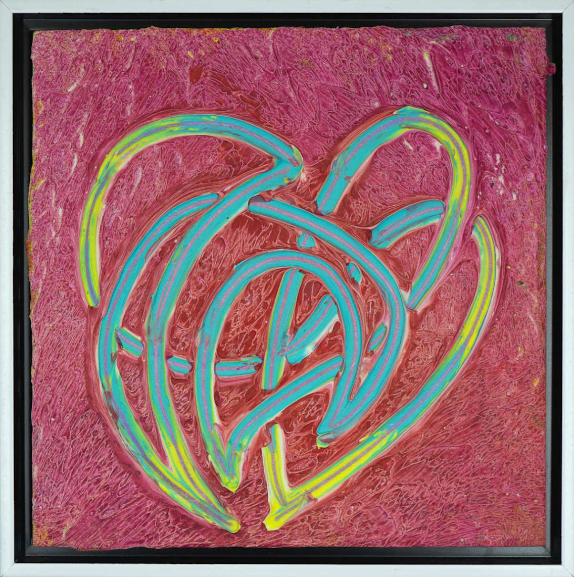 Duane Bousfield, Bubblegum Heart, 2024