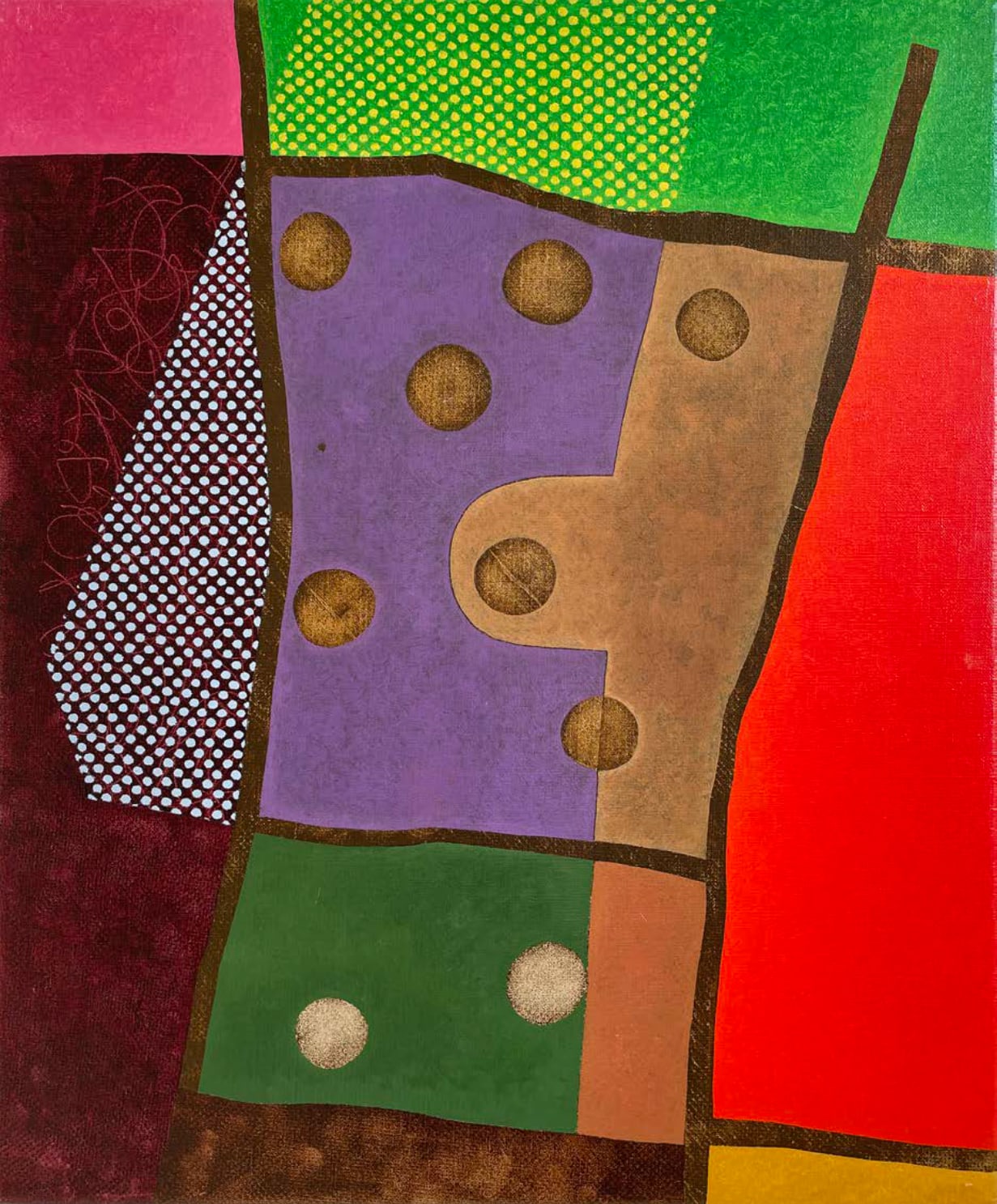 Clyde Hopkins, Head Facing Left, 2003